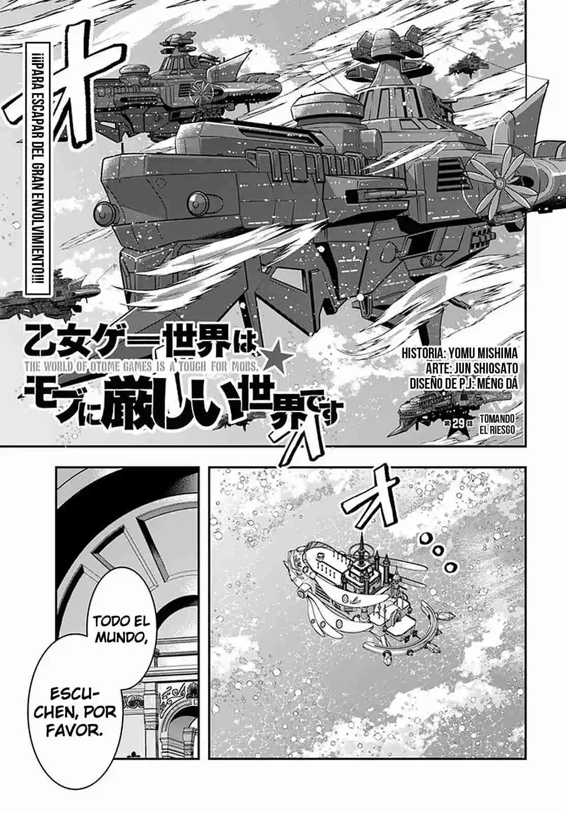 Otomege Sekai Wa Mob Ni Kibishii Sekai Desu - Capítulo 29 - Página 2 - LectorTMOo