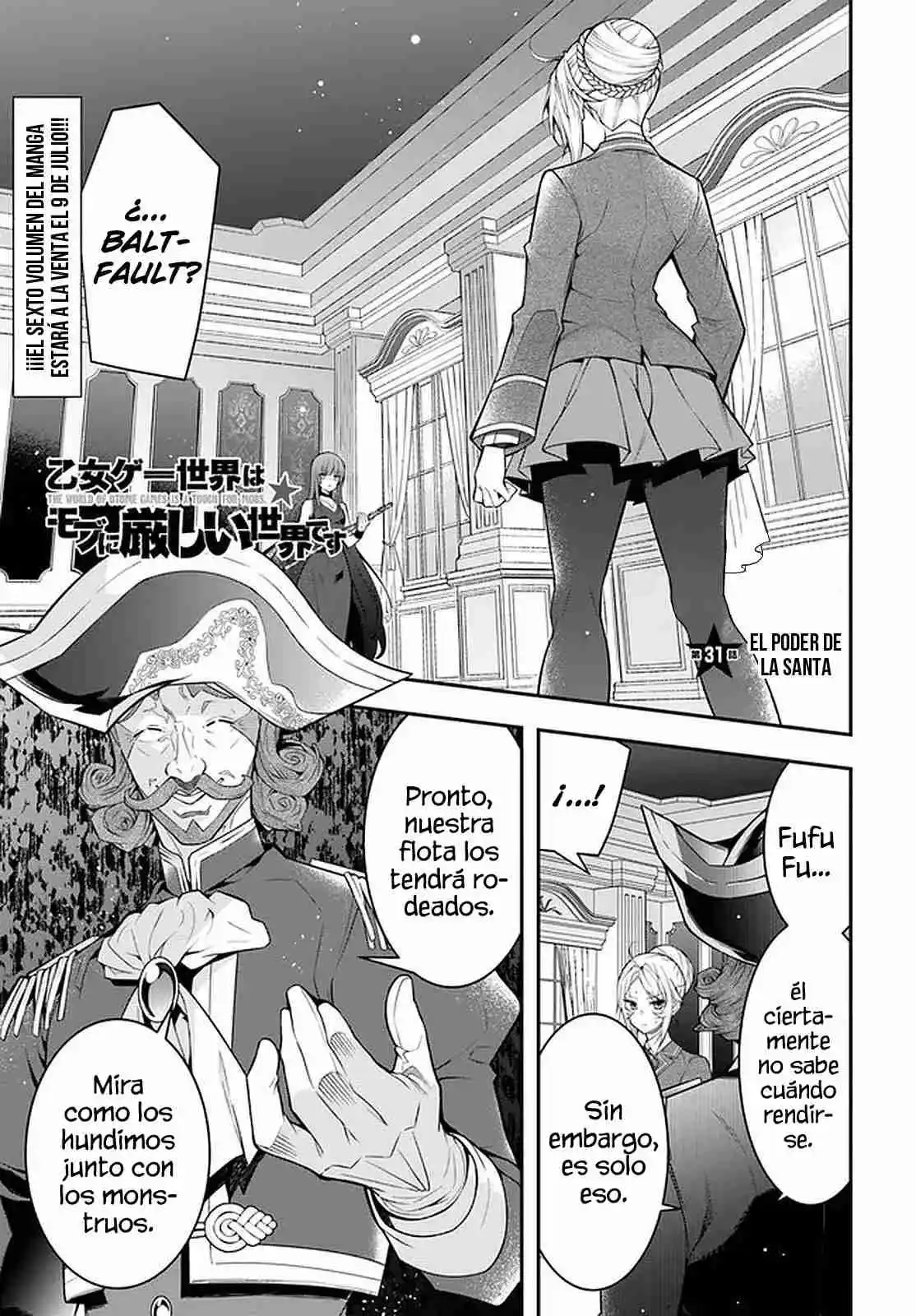 Otomege Sekai Wa Mob Ni Kibishii Sekai Desu - Capítulo 31 - Página 4 - LectorTMOo