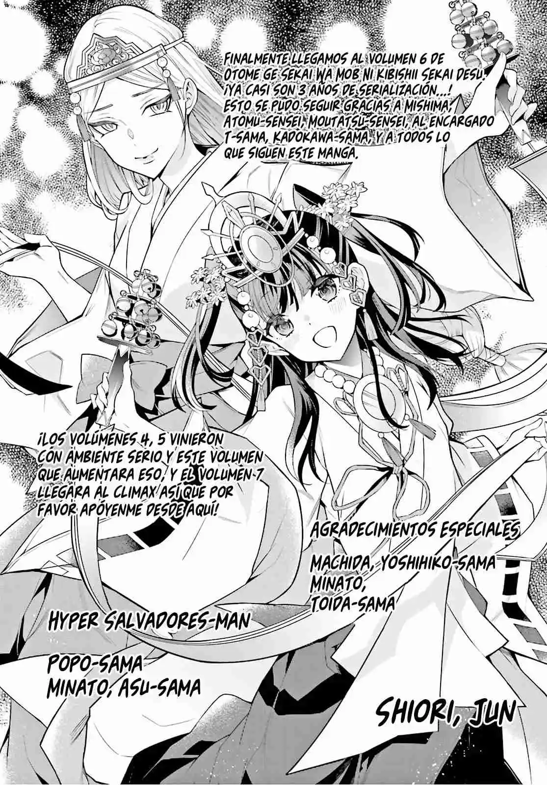 Otomege Sekai Wa Mob Ni Kibishii Sekai Desu - Capítulo 33.50 - Página 14 - LectorTMOo
