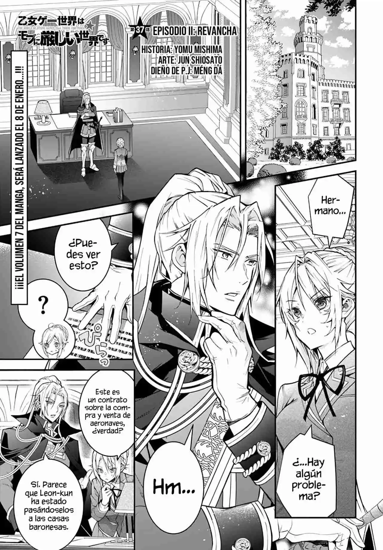 Otomege Sekai Wa Mob Ni Kibishii Sekai Desu - Capítulo 37 - Página 2 - LectorTMOo