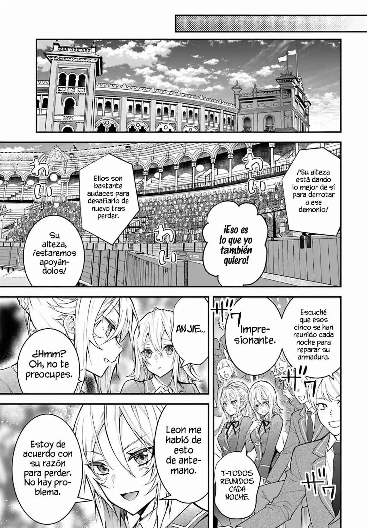 Otomege Sekai Wa Mob Ni Kibishii Sekai Desu - Capítulo 37 - Página 22 - LectorTMOo