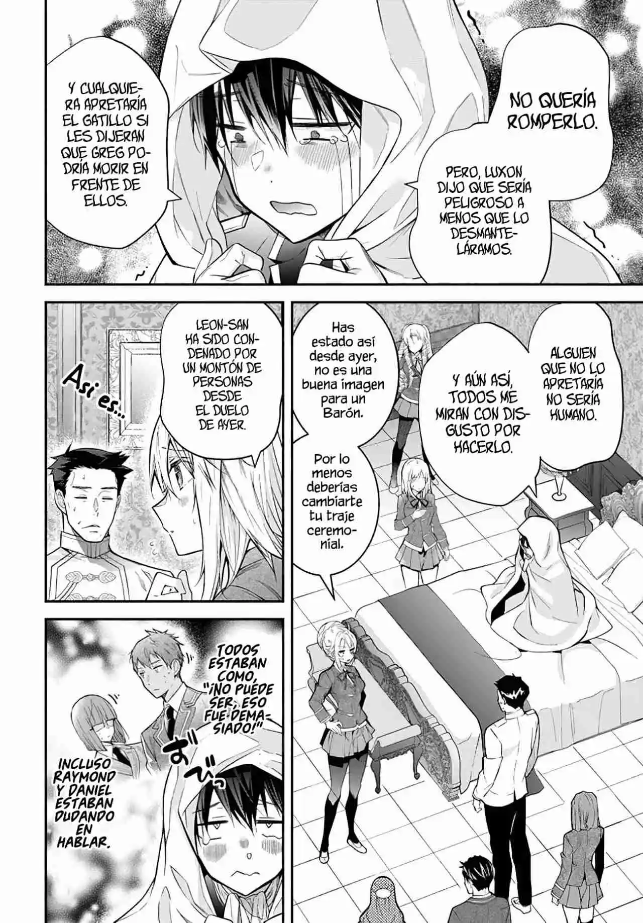 Otomege Sekai Wa Mob Ni Kibishii Sekai Desu - Capítulo 38 - Página 5 - LectorTMOo