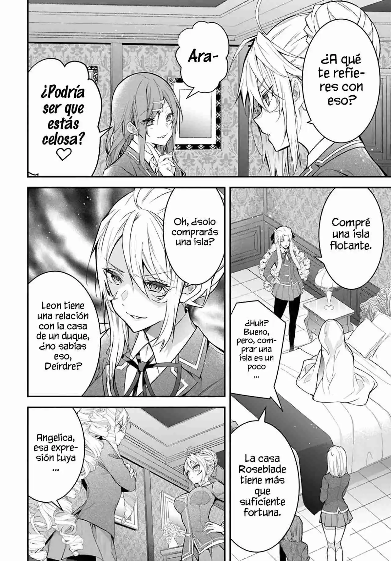 Otomege Sekai Wa Mob Ni Kibishii Sekai Desu - Capítulo 38 - Página 13 - LectorTMOo