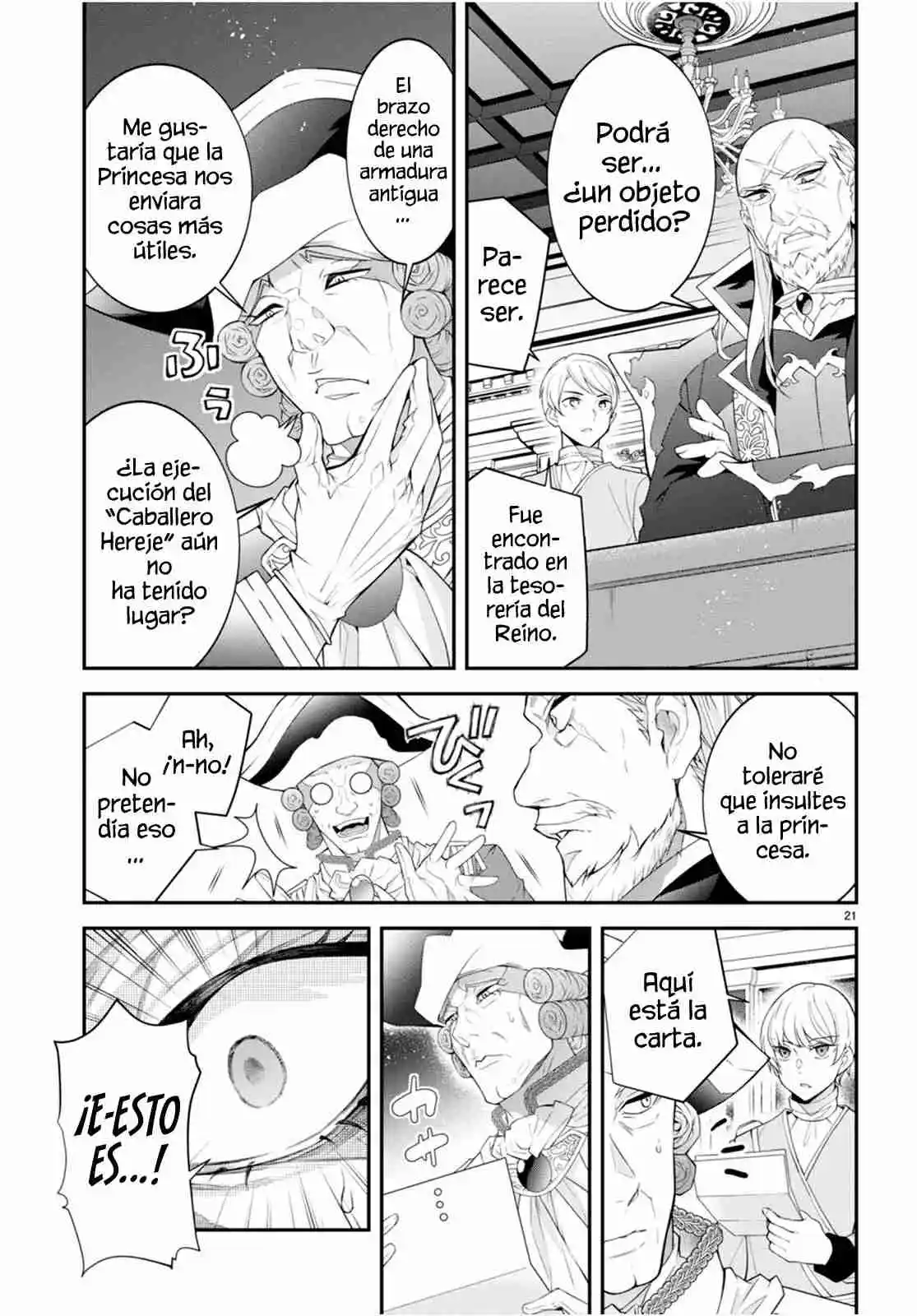 Otomege Sekai Wa Mob Ni Kibishii Sekai Desu - Capítulo 46 - Página 43 - LectorTMOo