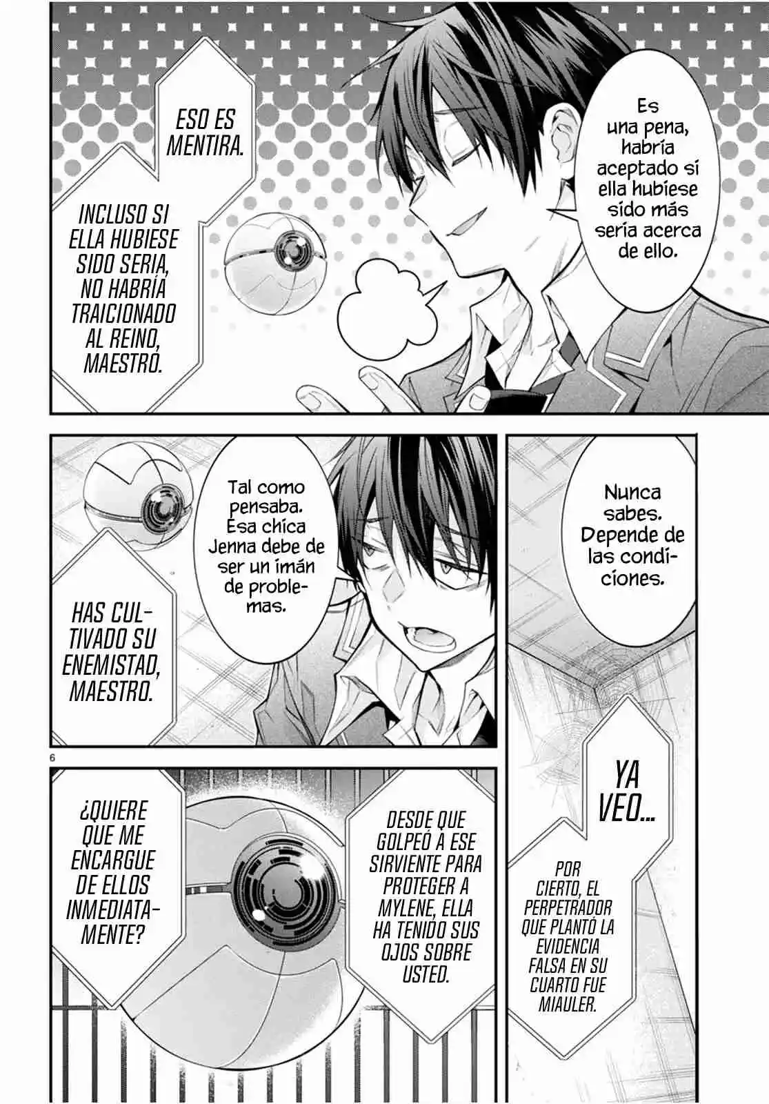 Otomege Sekai Wa Mob Ni Kibishii Sekai Desu - Capítulo 47 - Página 8 - LectorTMOo