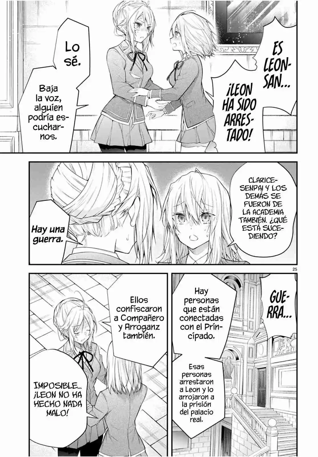 Otomege Sekai Wa Mob Ni Kibishii Sekai Desu - Capítulo 47 - Página 27 - LectorTMOo