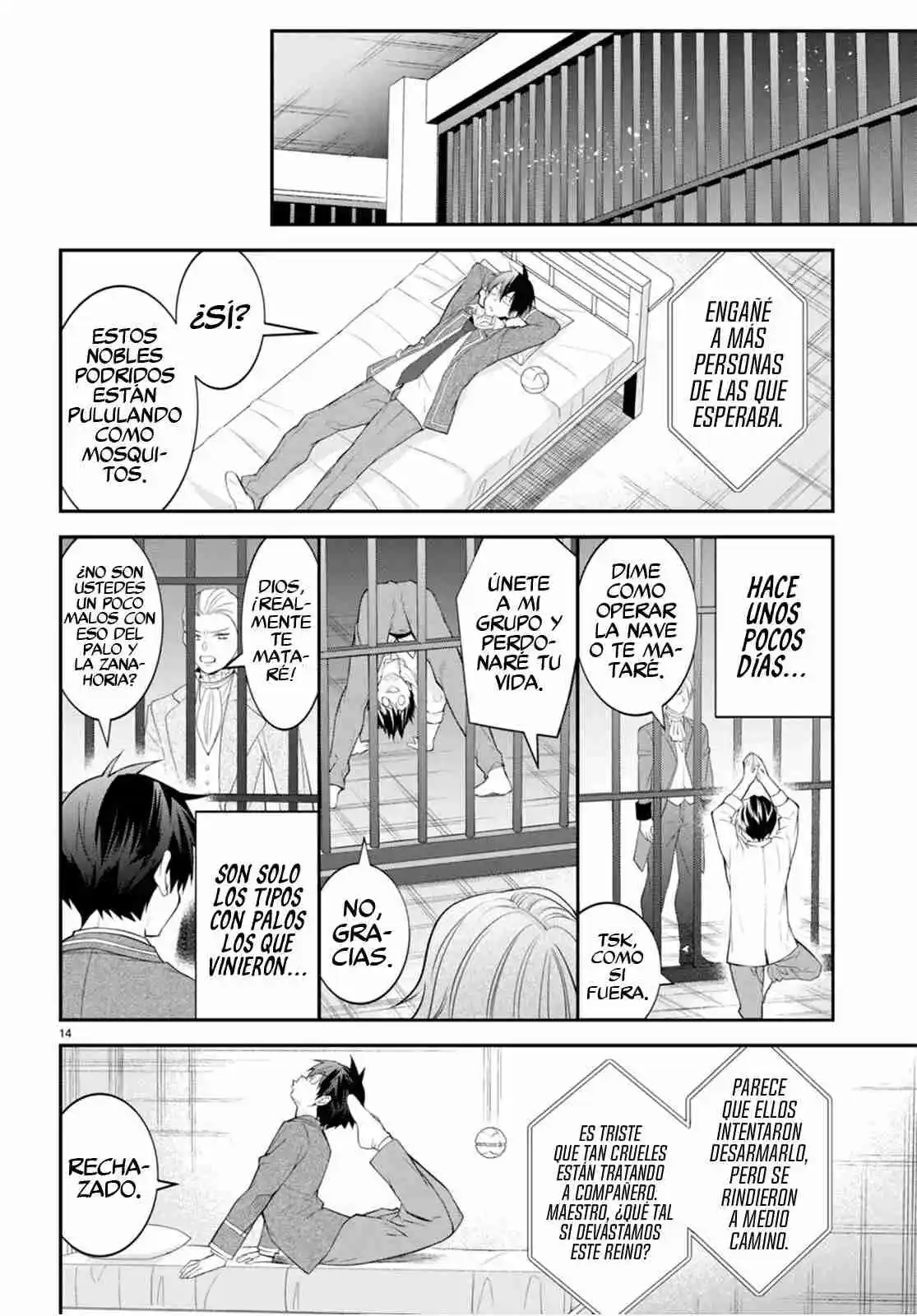 Otomege Sekai Wa Mob Ni Kibishii Sekai Desu - Capítulo 48 - Página 16 - LectorTMOo