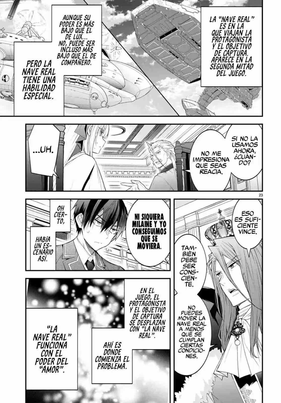 Otomege Sekai Wa Mob Ni Kibishii Sekai Desu - Capítulo 49 - Página 44 - LectorTMOo