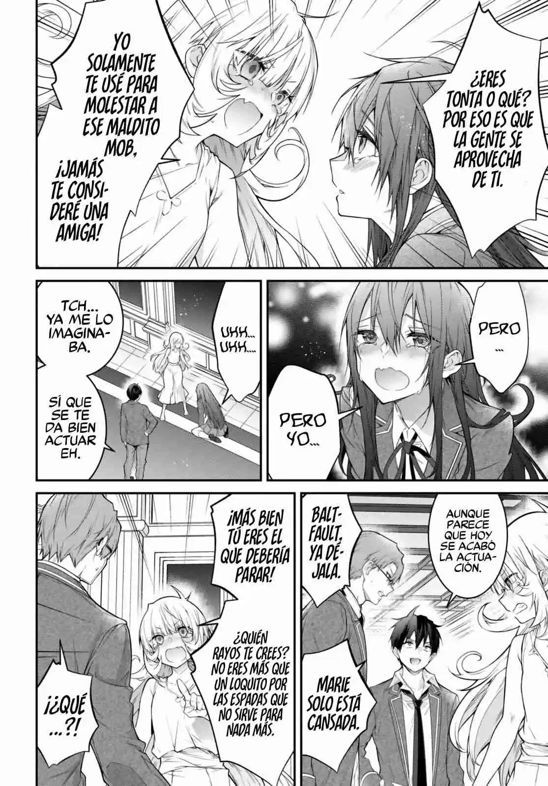Otomege Sekai Wa Mob Ni Kibishii Sekai Desu - Capítulo 51 - Página 40 - LectorTMOo