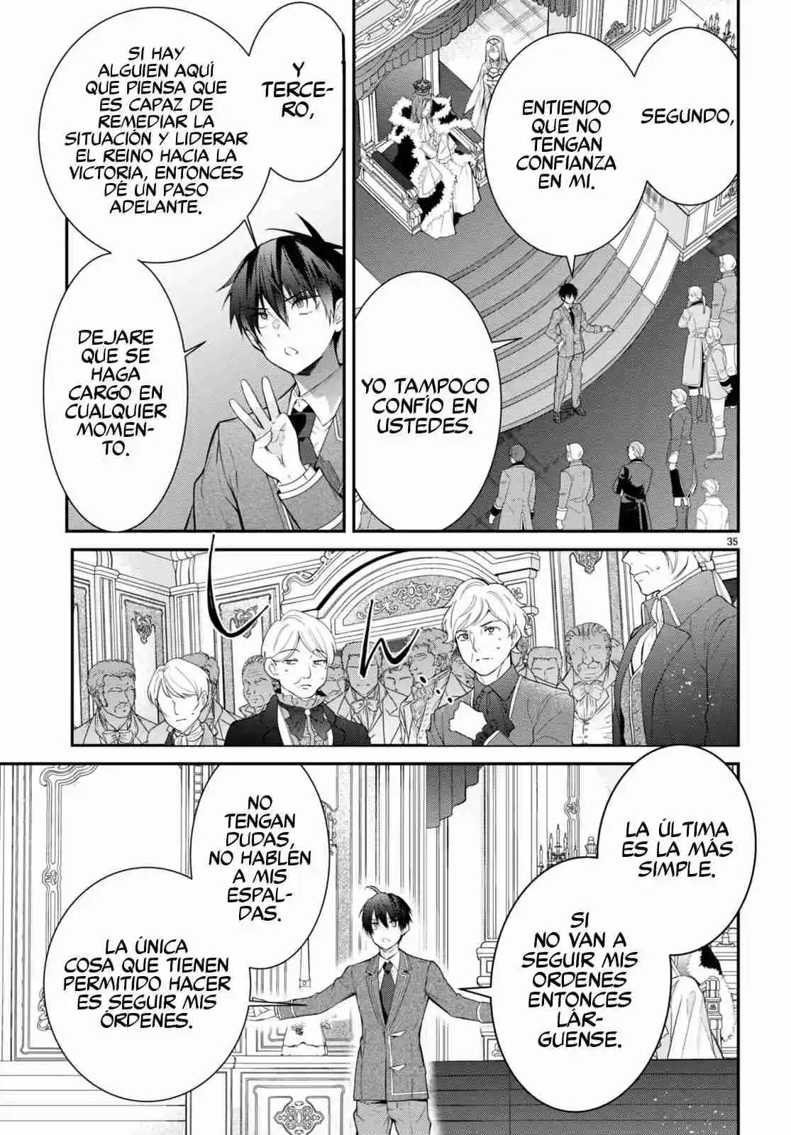 Otomege Sekai Wa Mob Ni Kibishii Sekai Desu - Capítulo 53 - Página 37 - LectorTMOo