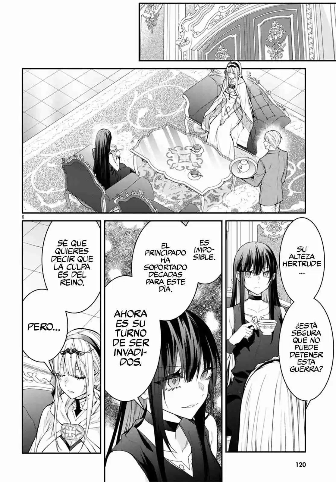 Otomege Sekai Wa Mob Ni Kibishii Sekai Desu - Capítulo 55 - Página 8 - LectorTMOo