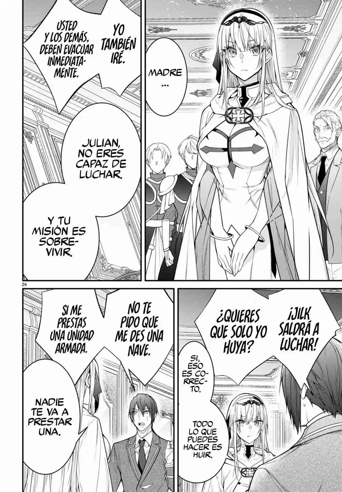 Otomege Sekai Wa Mob Ni Kibishii Sekai Desu - Capítulo 55 - Página 43 - LectorTMOo