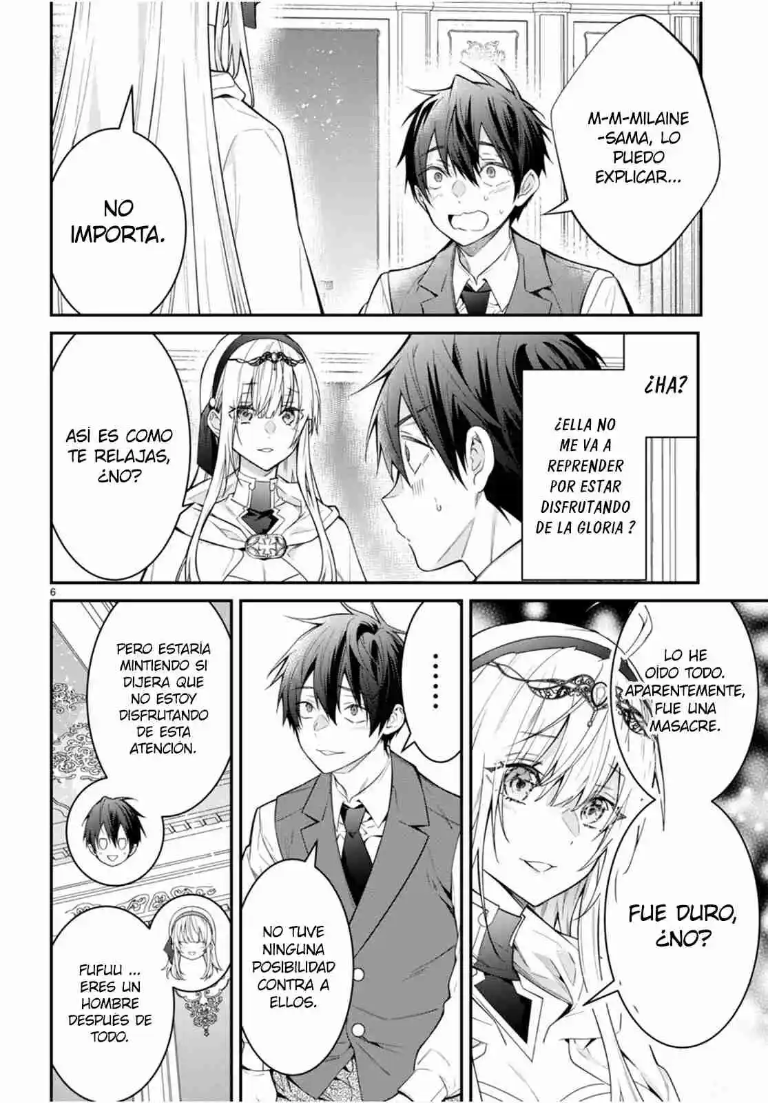 Otomege Sekai Wa Mob Ni Kibishii Sekai Desu - Capítulo 64 - Página 6 - LectorTMOo