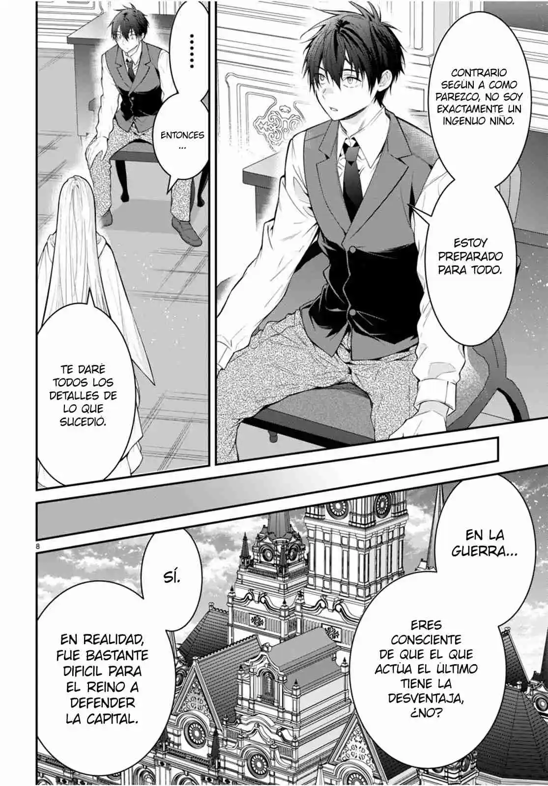 Otomege Sekai Wa Mob Ni Kibishii Sekai Desu - Capítulo 64 - Página 8 - LectorTMOo
