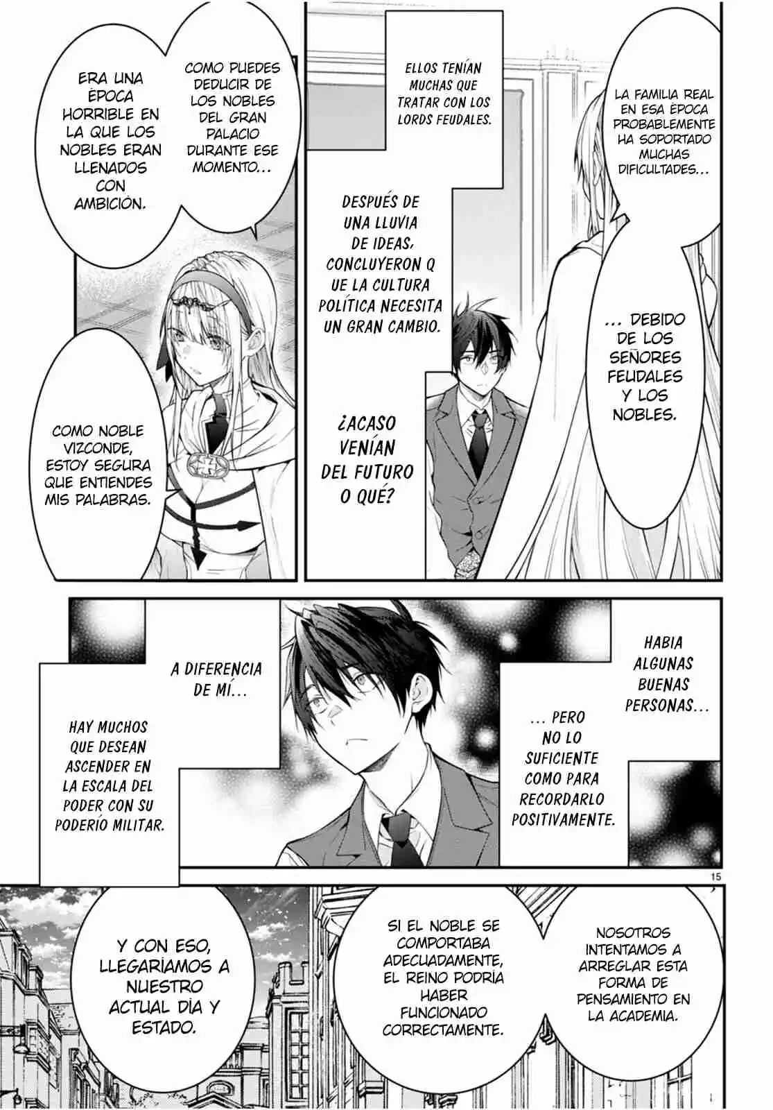 Otomege Sekai Wa Mob Ni Kibishii Sekai Desu - Capítulo 64 - Página 15 - LectorTMOo