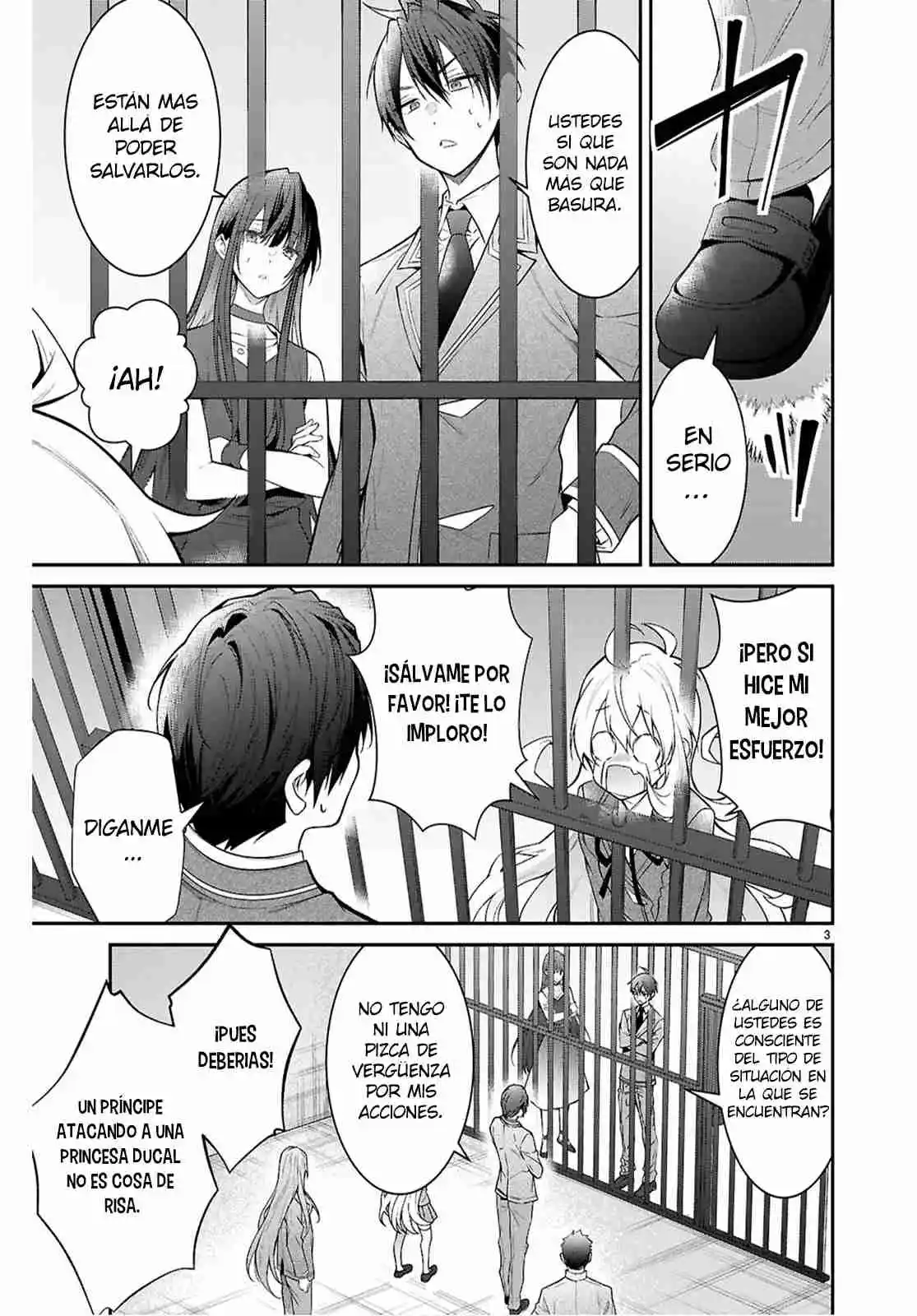 Otomege Sekai Wa Mob Ni Kibishii Sekai Desu - Capítulo 65 - Página 3 - LectorTMOo