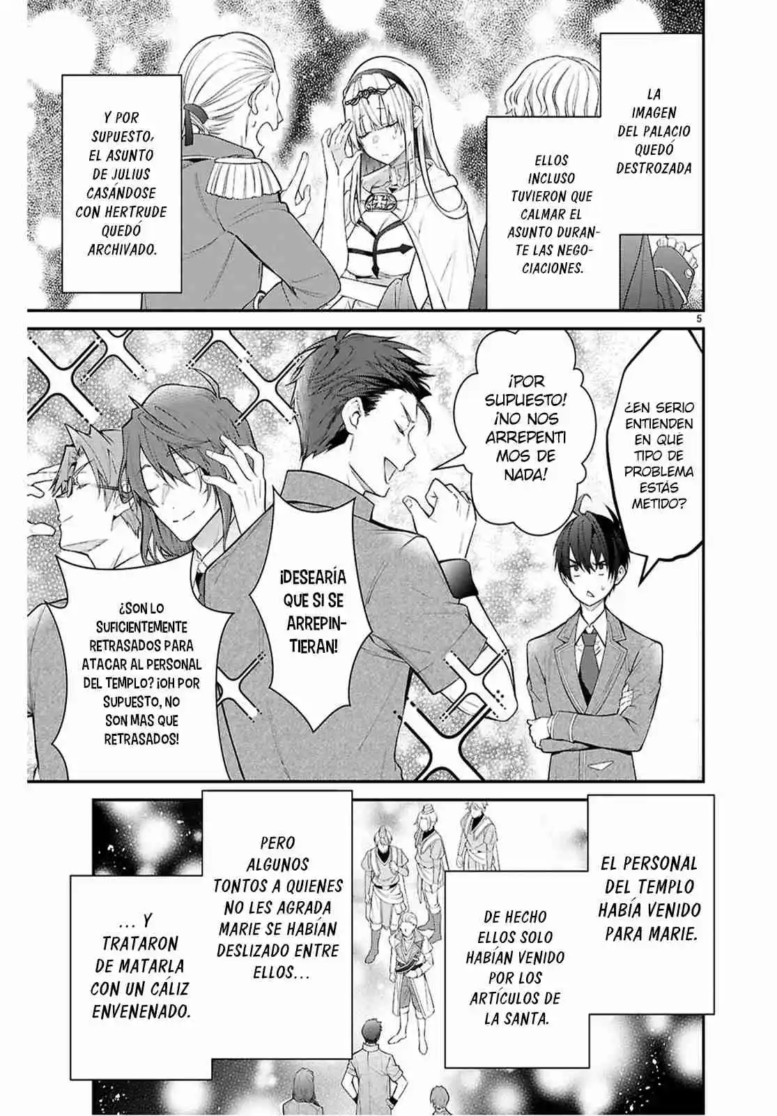 Otomege Sekai Wa Mob Ni Kibishii Sekai Desu - Capítulo 65 - Página 5 - LectorTMOo