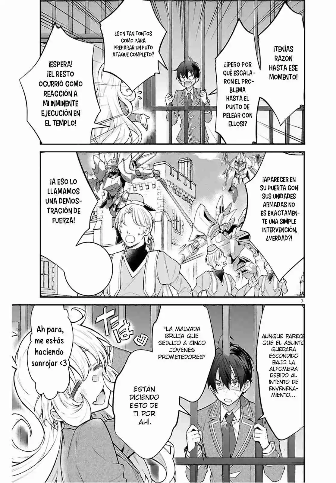 Otomege Sekai Wa Mob Ni Kibishii Sekai Desu - Capítulo 65 - Página 7 - LectorTMOo