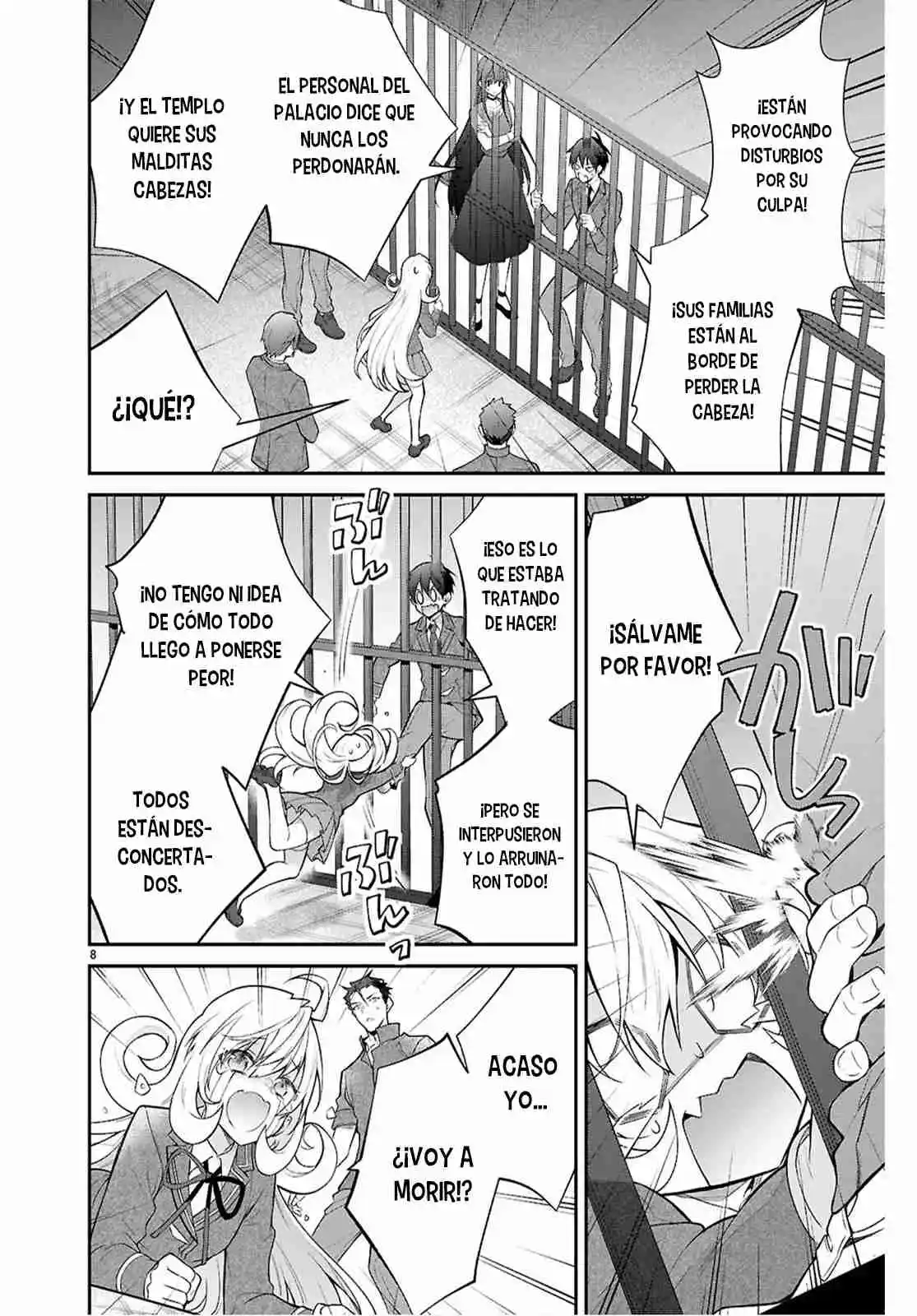 Otomege Sekai Wa Mob Ni Kibishii Sekai Desu - Capítulo 65 - Página 8 - LectorTMOo