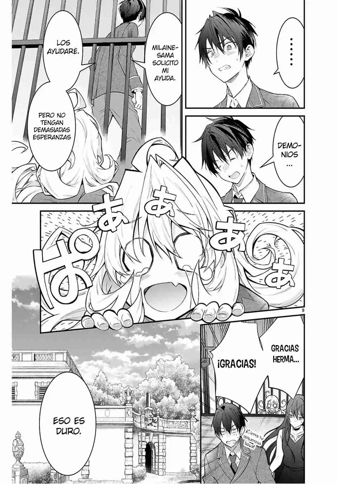 Otomege Sekai Wa Mob Ni Kibishii Sekai Desu - Capítulo 65 - Página 9 - LectorTMOo