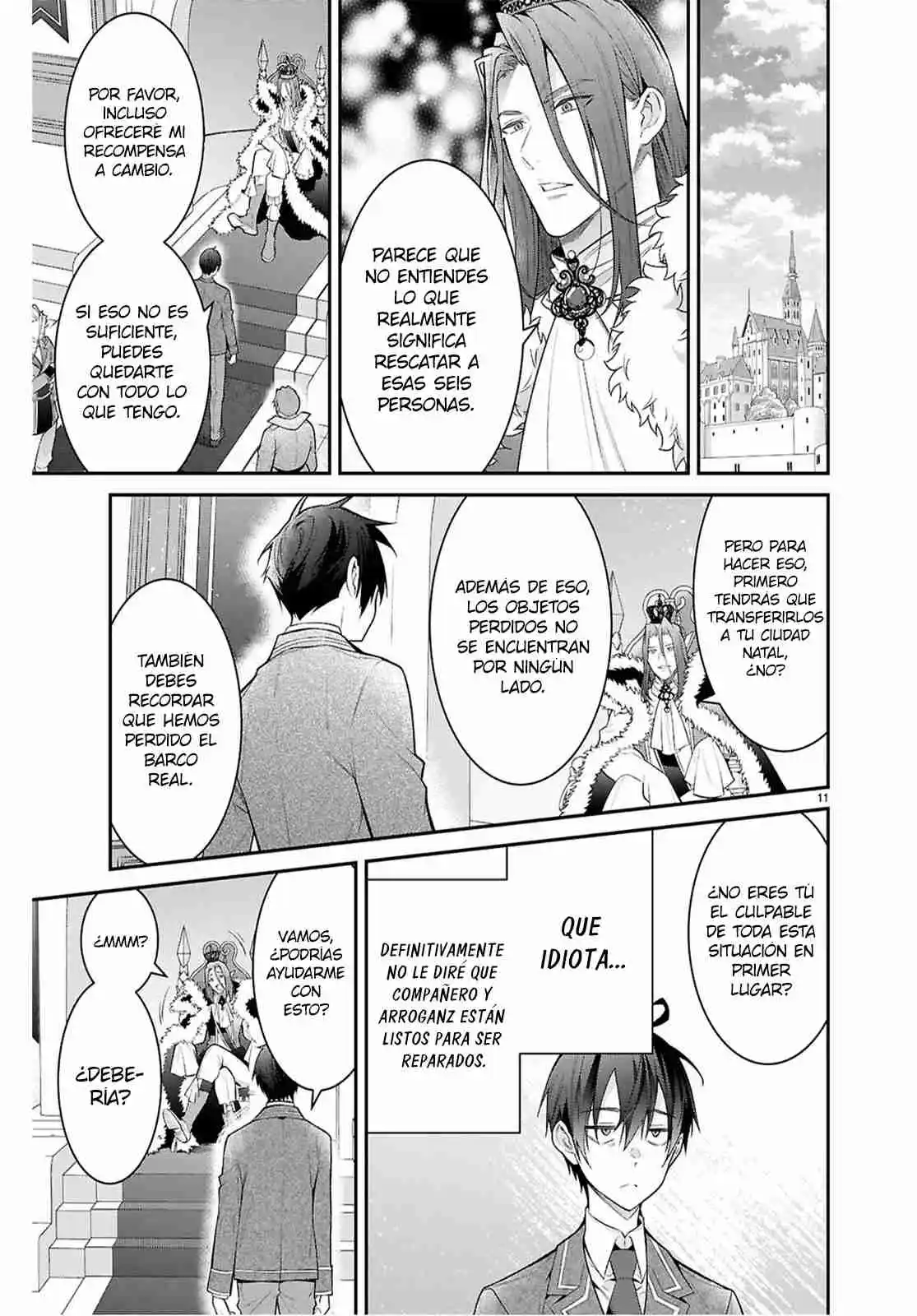 Otomege Sekai Wa Mob Ni Kibishii Sekai Desu - Capítulo 65 - Página 11 - LectorTMOo