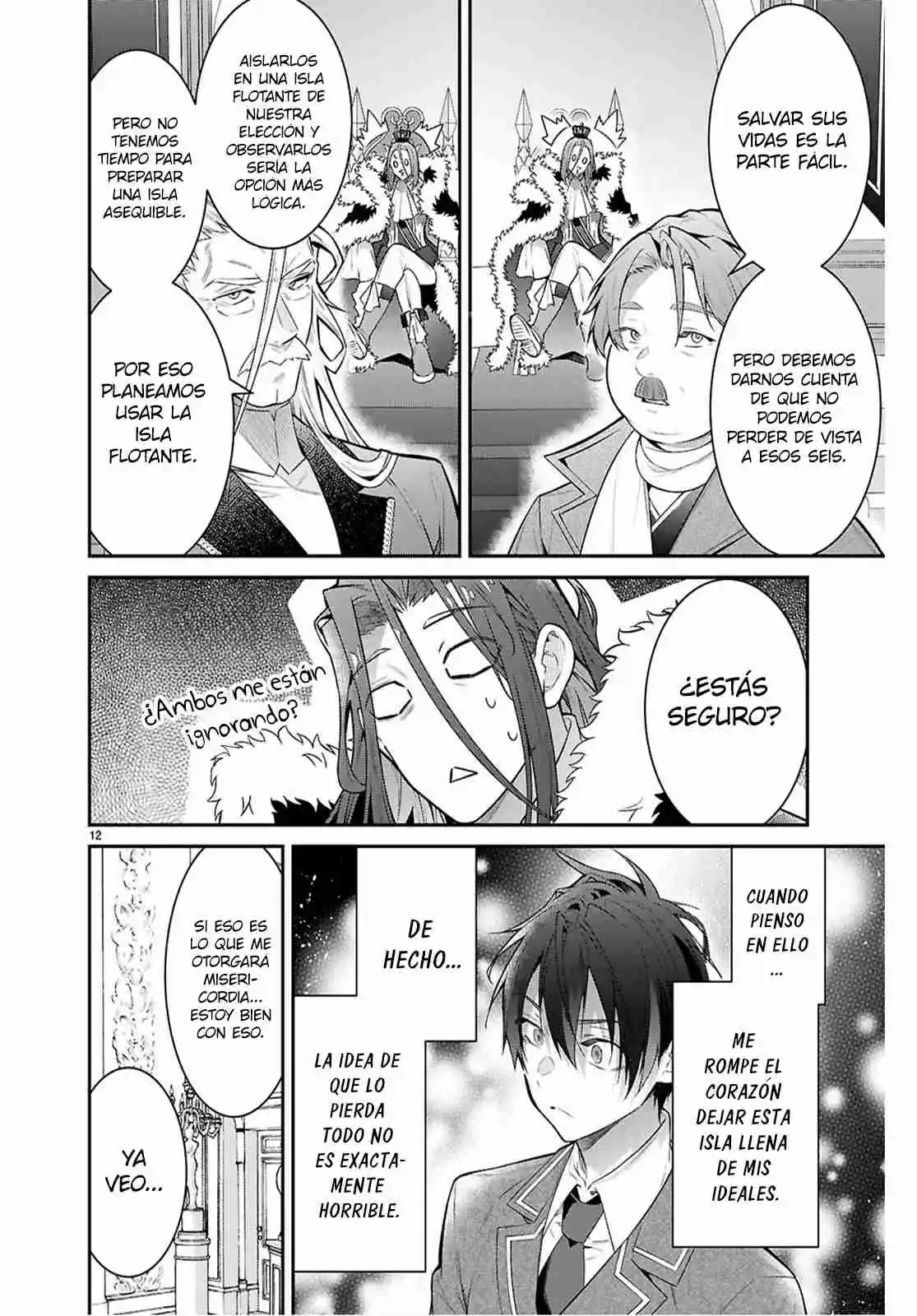 Otomege Sekai Wa Mob Ni Kibishii Sekai Desu - Capítulo 65 - Página 12 - LectorTMOo