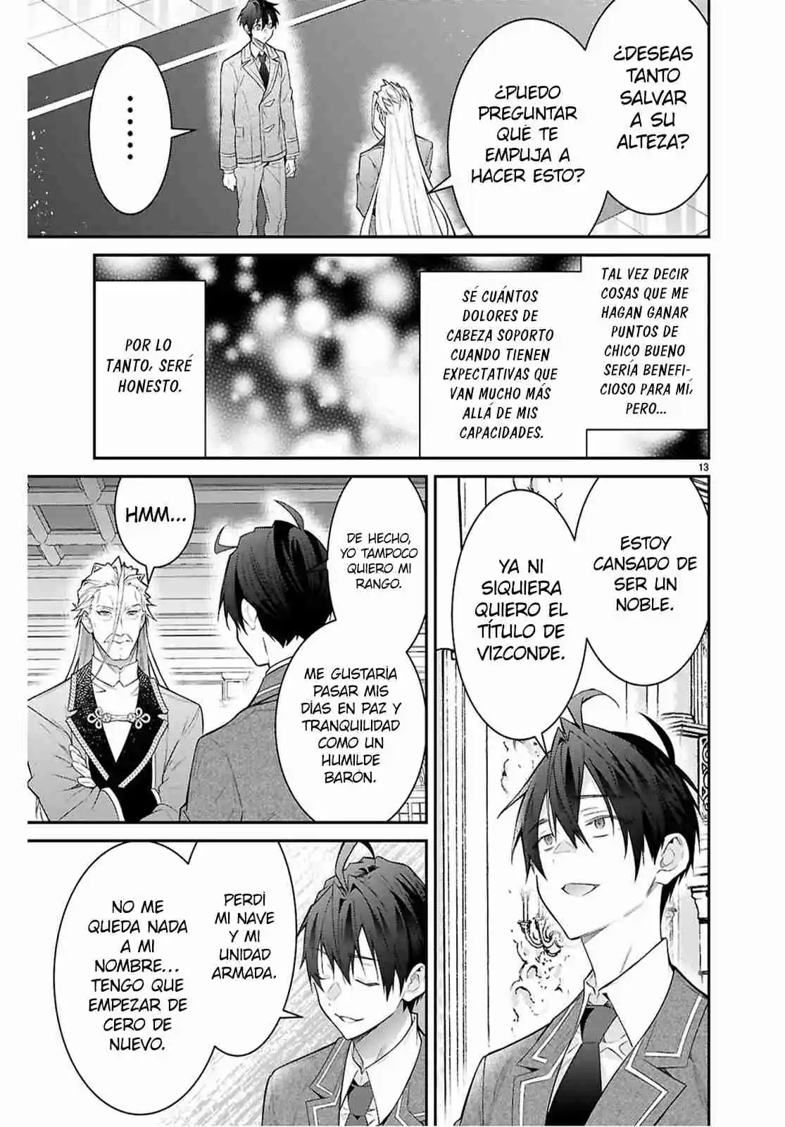 Otomege Sekai Wa Mob Ni Kibishii Sekai Desu - Capítulo 65 - Página 13 - LectorTMOo