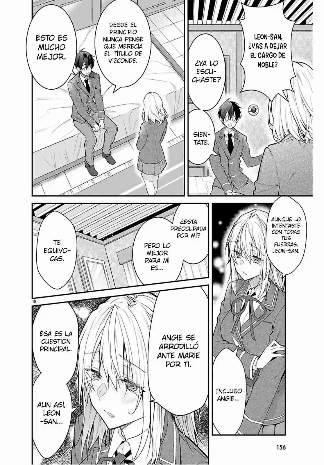 Otomege Sekai Wa Mob Ni Kibishii Sekai Desu - Capítulo 65 - Página 18 - LectorTMOo