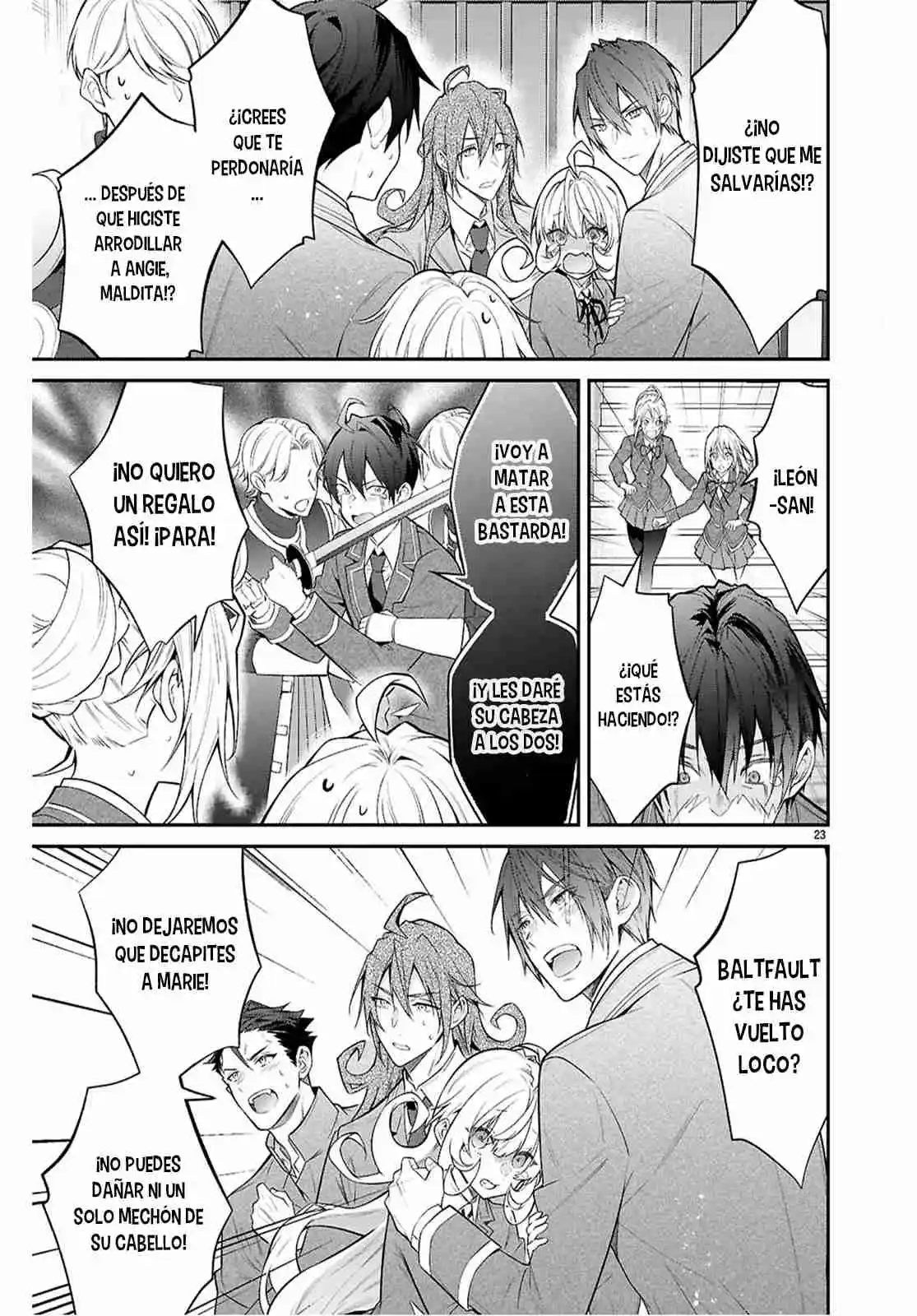Otomege Sekai Wa Mob Ni Kibishii Sekai Desu - Capítulo 65 - Página 23 - LectorTMOo