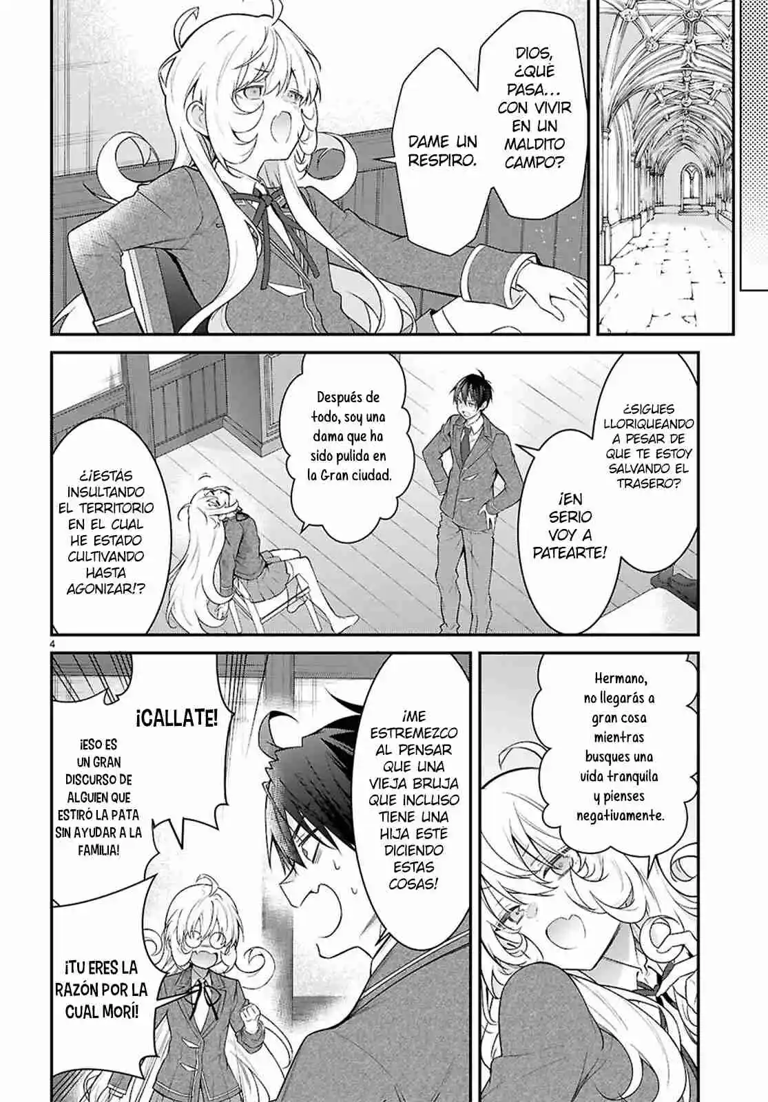 Otomege Sekai Wa Mob Ni Kibishii Sekai Desu - Capítulo 66 - Página 4 - LectorTMOo