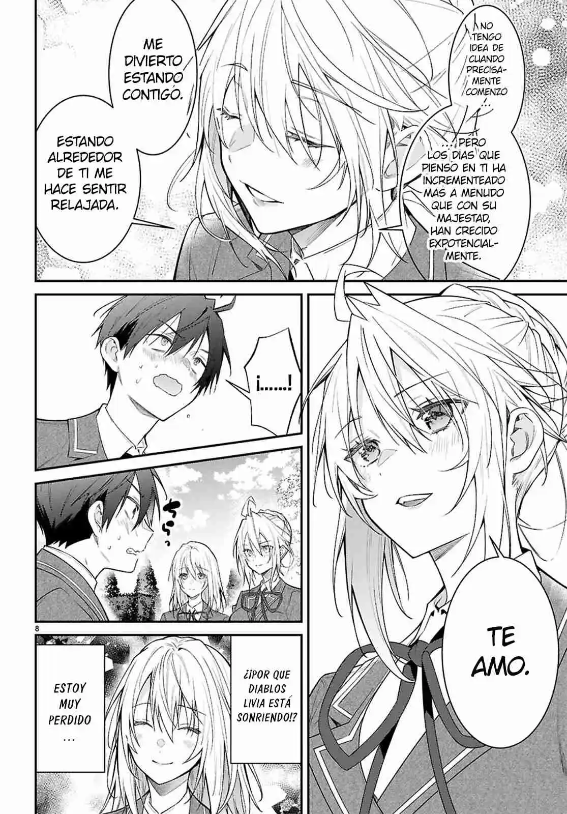 Otomege Sekai Wa Mob Ni Kibishii Sekai Desu - Capítulo 66 - Página 8 - LectorTMOo