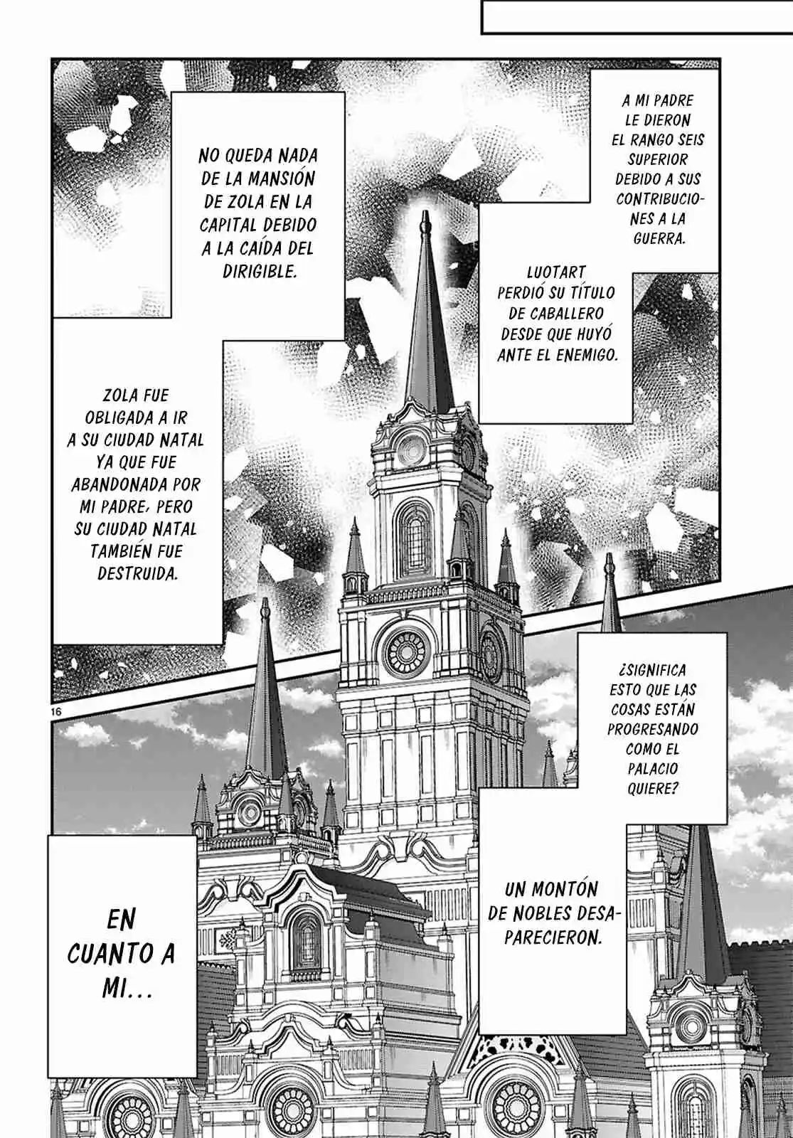 Otomege Sekai Wa Mob Ni Kibishii Sekai Desu - Capítulo 66 - Página 16 - LectorTMOo