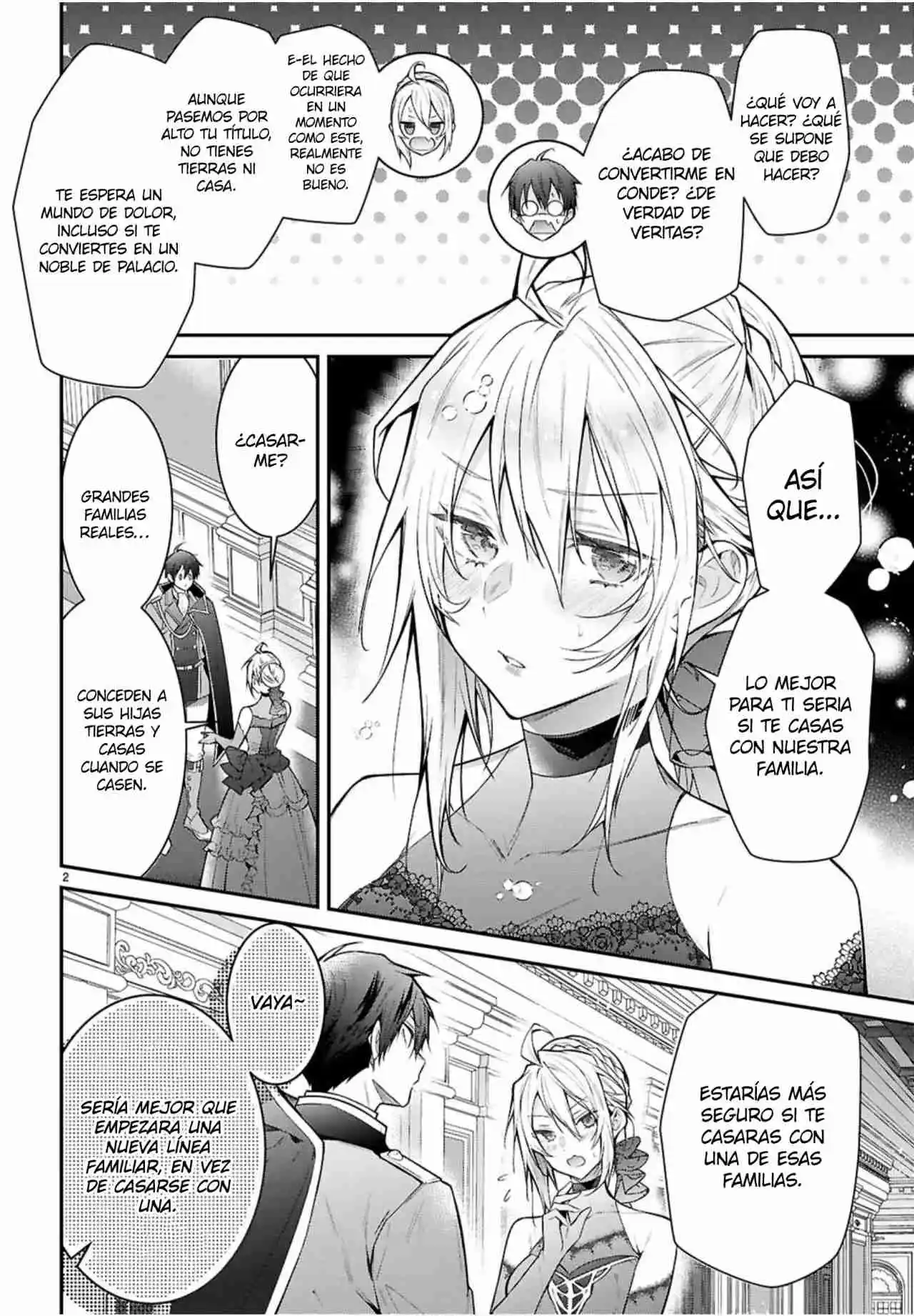 Otomege Sekai Wa Mob Ni Kibishii Sekai Desu - Capítulo 67 - Página 2 - LectorTMOo