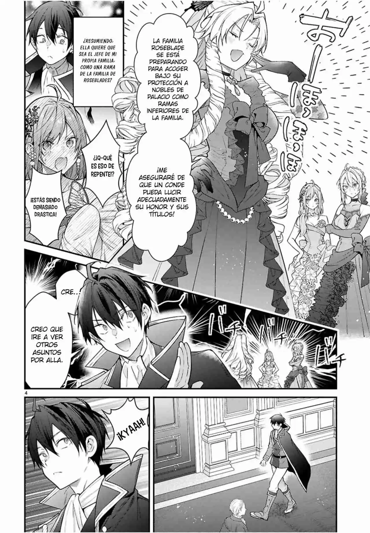 Otomege Sekai Wa Mob Ni Kibishii Sekai Desu - Capítulo 67 - Página 4 - LectorTMOo