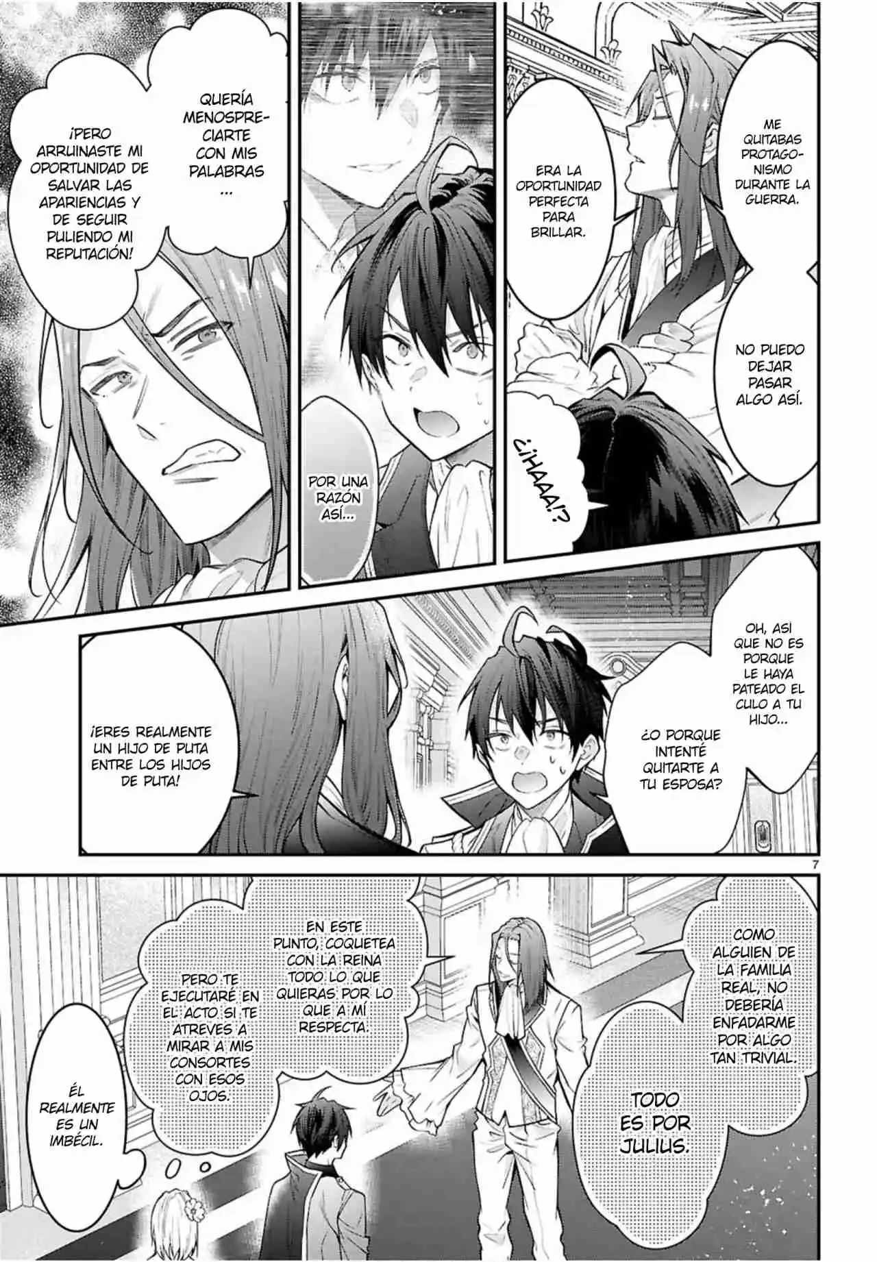 Otomege Sekai Wa Mob Ni Kibishii Sekai Desu - Capítulo 67 - Página 7 - LectorTMOo