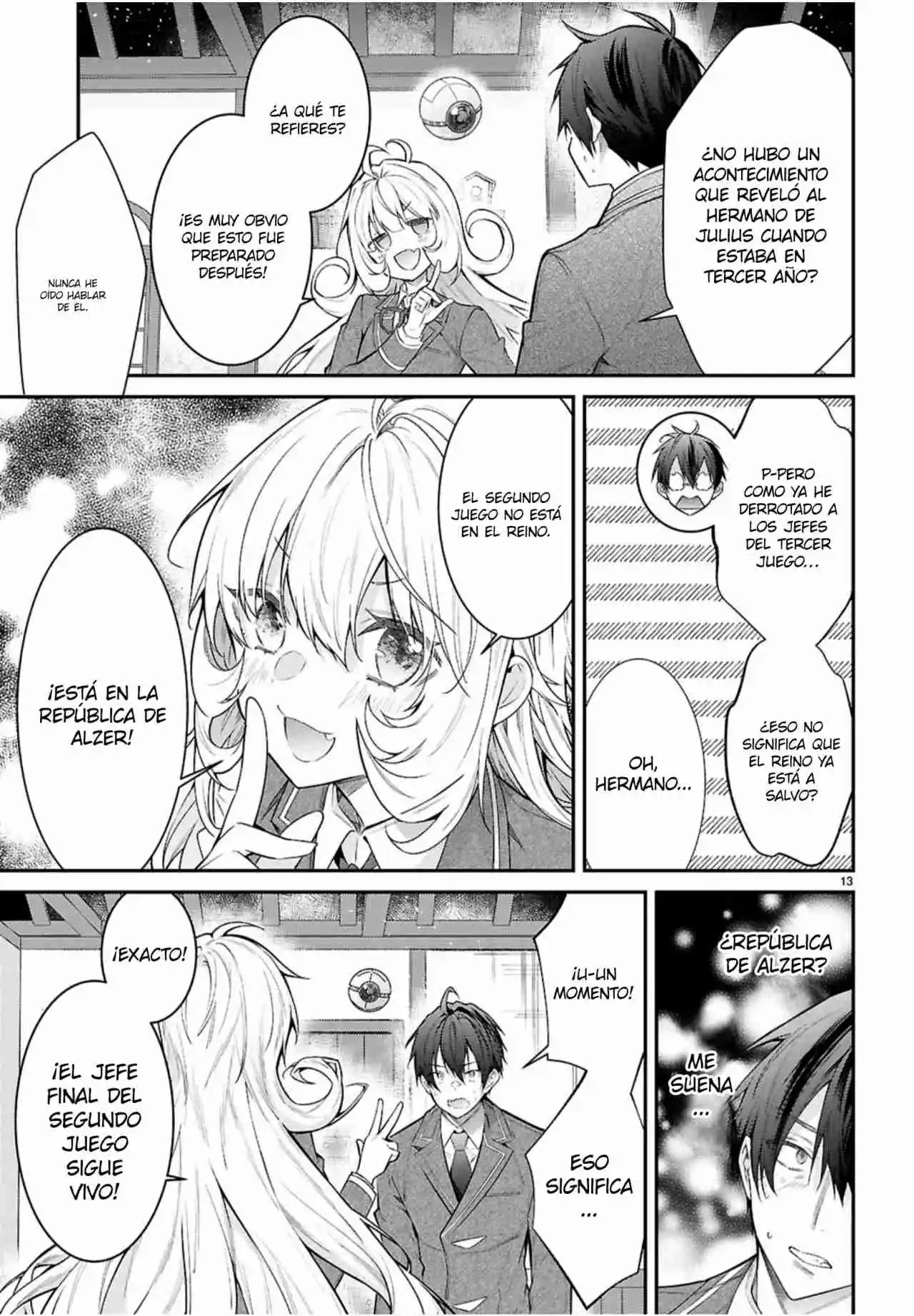 Otomege Sekai Wa Mob Ni Kibishii Sekai Desu - Capítulo 67 - Página 13 - LectorTMOo