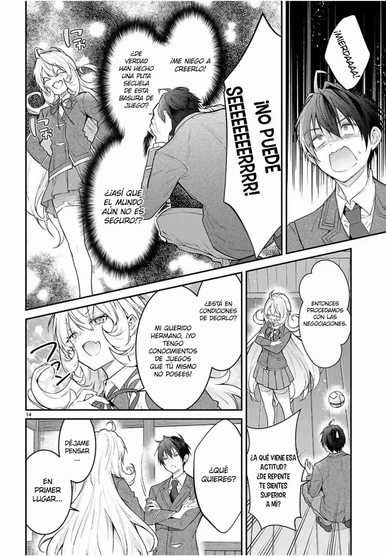 Otomege Sekai Wa Mob Ni Kibishii Sekai Desu - Capítulo 67 - Página 14 - LectorTMOo