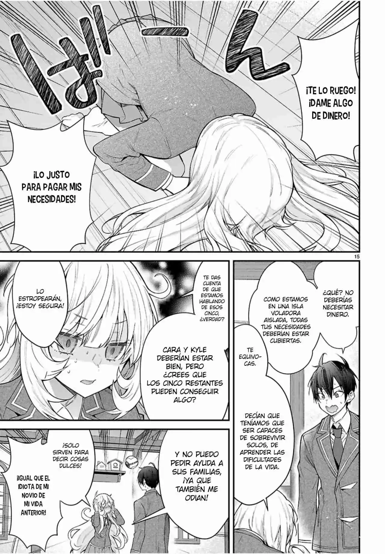 Otomege Sekai Wa Mob Ni Kibishii Sekai Desu - Capítulo 67 - Página 15 - LectorTMOo