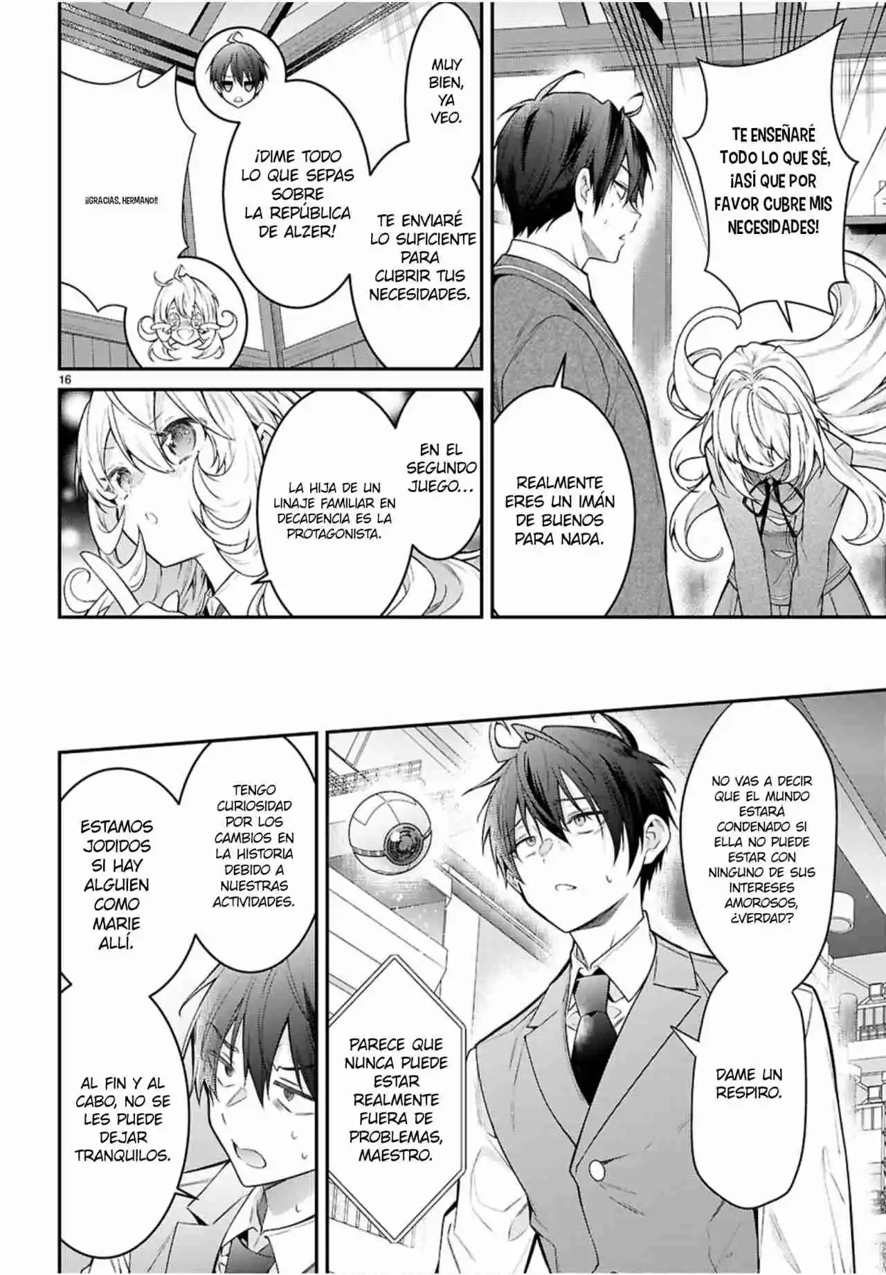 Otomege Sekai Wa Mob Ni Kibishii Sekai Desu - Capítulo 67 - Página 16 - LectorTMOo