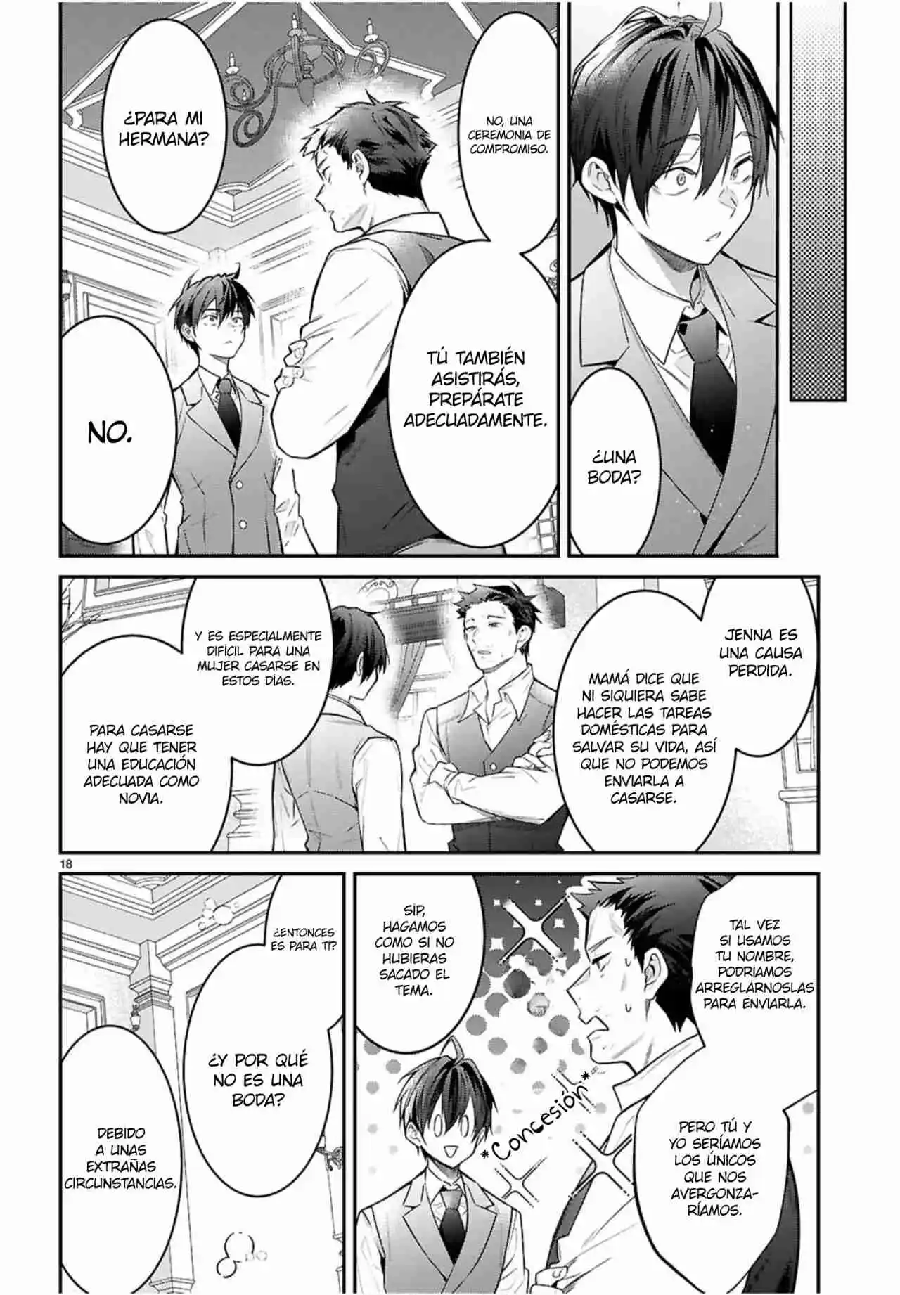 Otomege Sekai Wa Mob Ni Kibishii Sekai Desu - Capítulo 67 - Página 18 - LectorTMOo