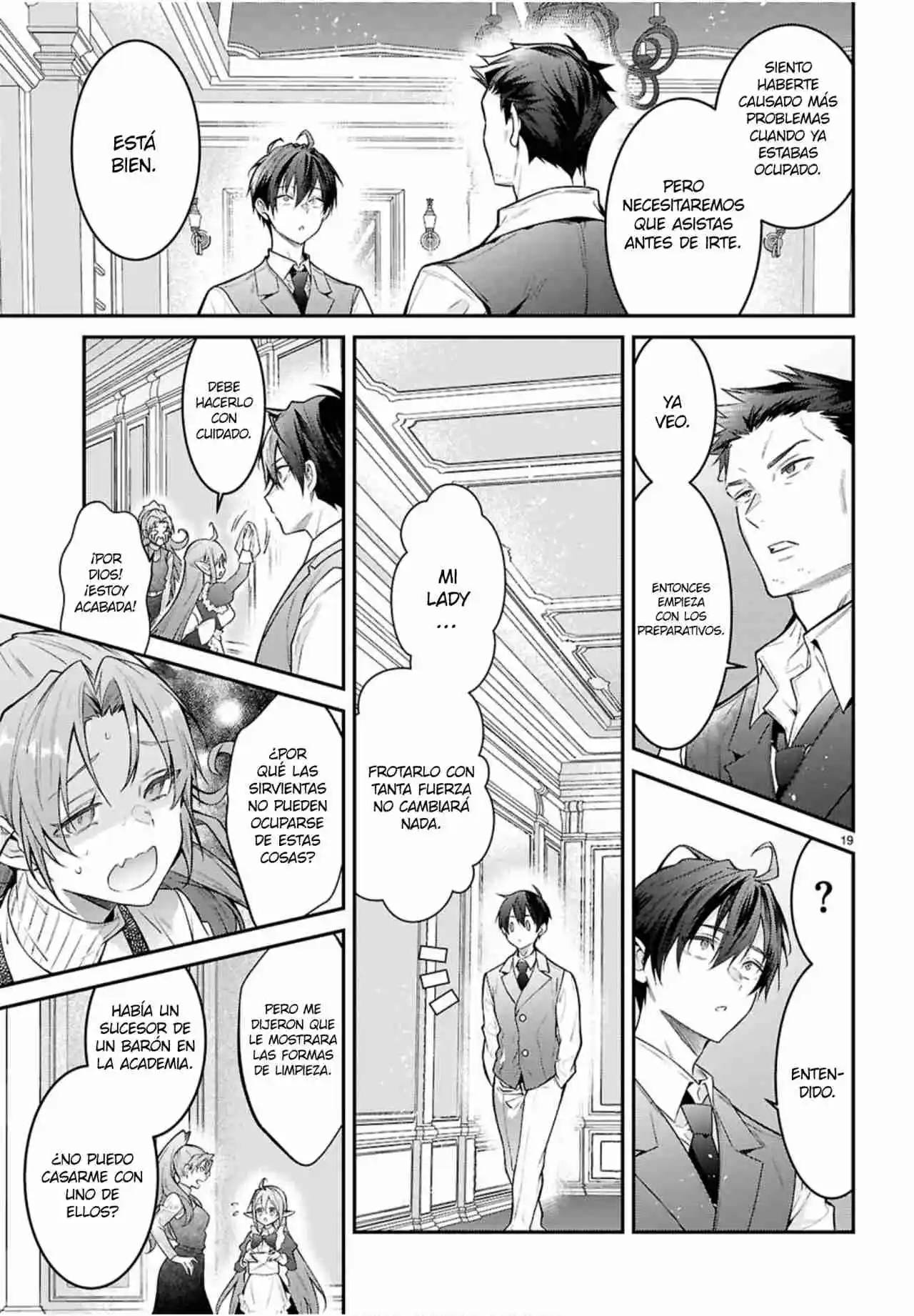 Otomege Sekai Wa Mob Ni Kibishii Sekai Desu - Capítulo 67 - Página 19 - LectorTMOo