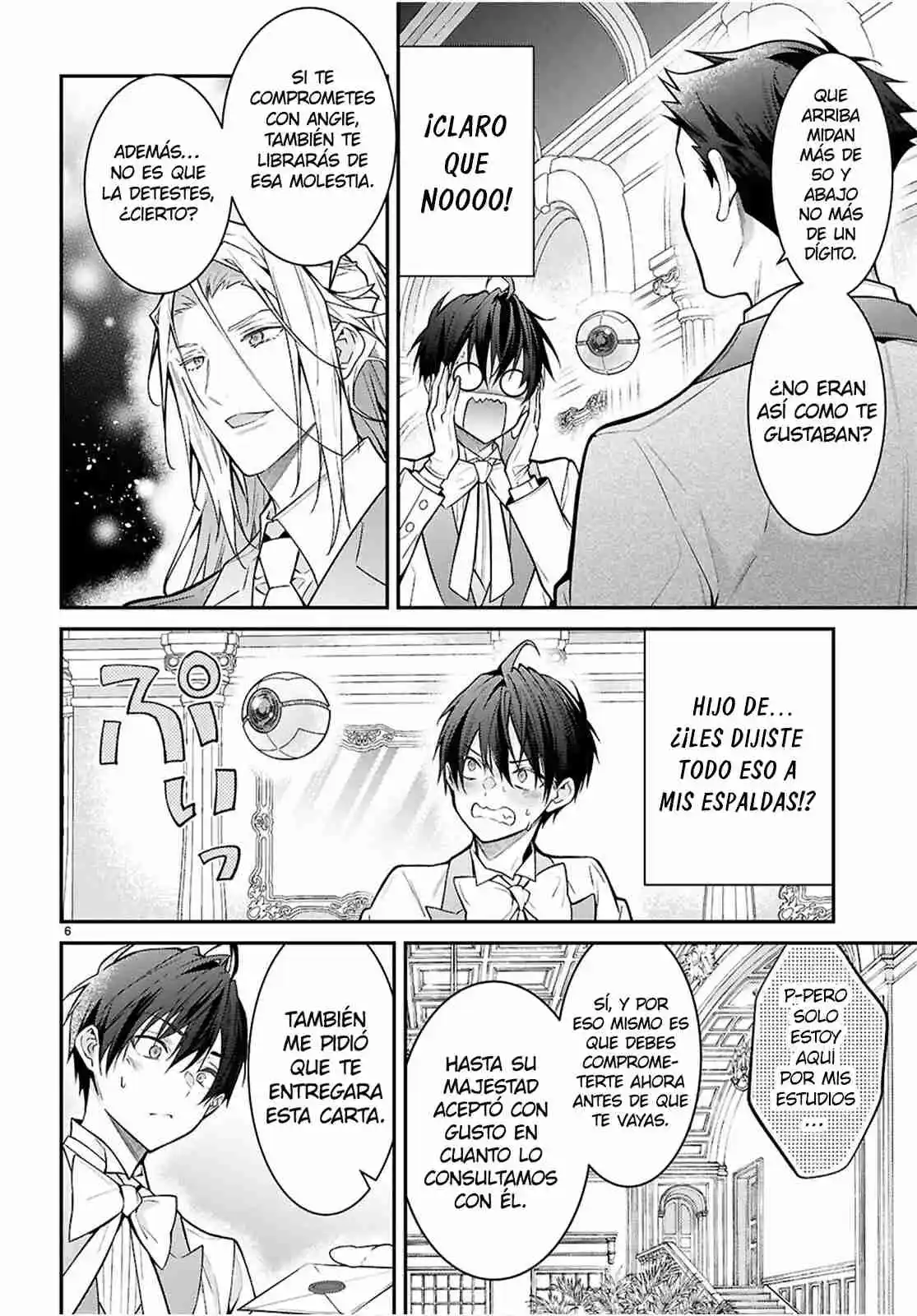 Otomege Sekai Wa Mob Ni Kibishii Sekai Desu - Capítulo 68 - Página 6 - LectorTMOo