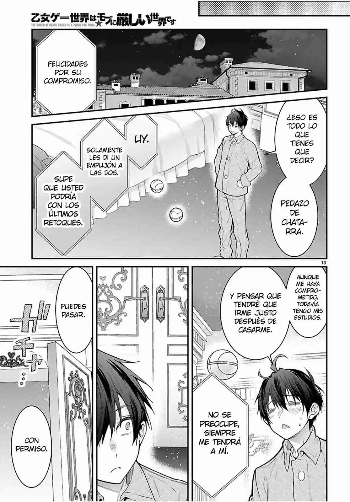 Otomege Sekai Wa Mob Ni Kibishii Sekai Desu - Capítulo 68 - Página 13 - LectorTMOo