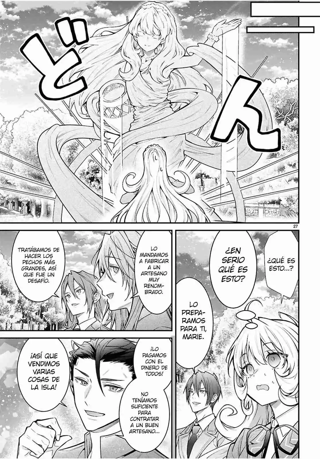 Otomege Sekai Wa Mob Ni Kibishii Sekai Desu - Capítulo 68 - Página 27 - LectorTMOo