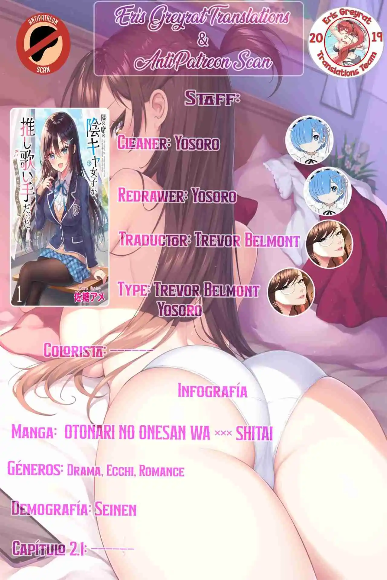 OTONARI NO ONESAN WA ××× SHITAI - Capítulo 2.10 - Página 1 - LectorTMOo