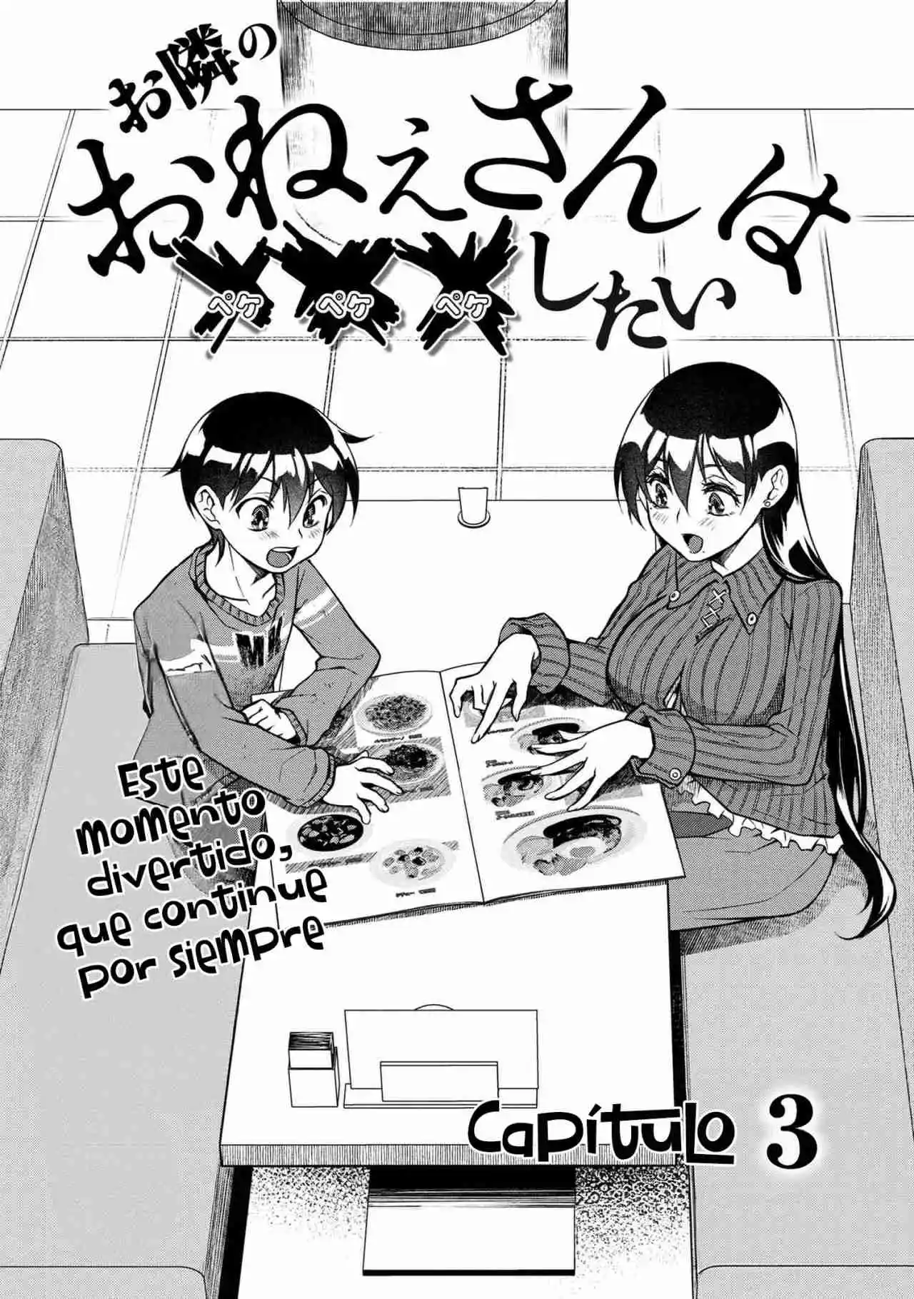 OTONARI NO ONESAN WA ××× SHITAI - Capítulo 3.10 - Página 3 - LectorTMOo