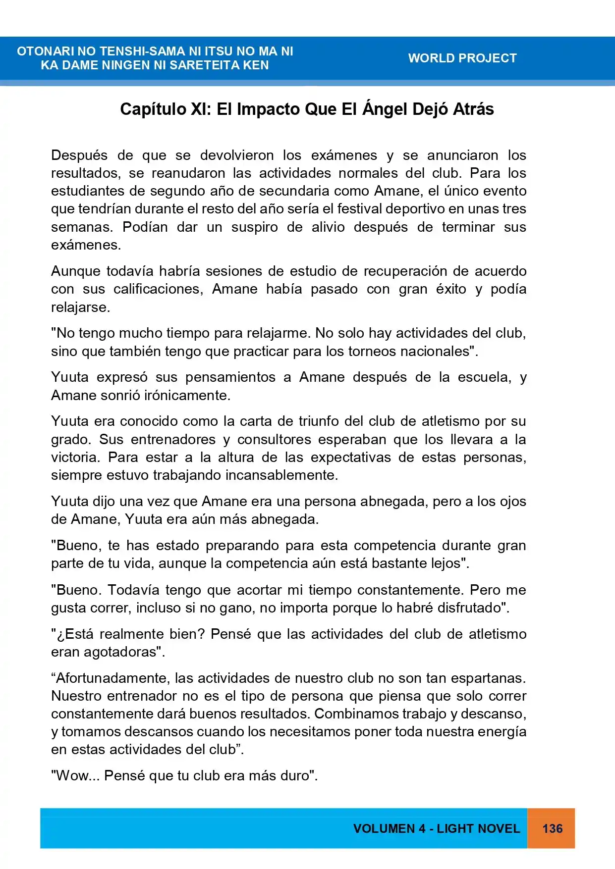 Otonari No Tenshi-sama Ni Itsu No Ma Ni Ka Dame Ningen Ni Sareteita Ken (Novela) - Capítulo 53 - Página 1 - LectorTMOo