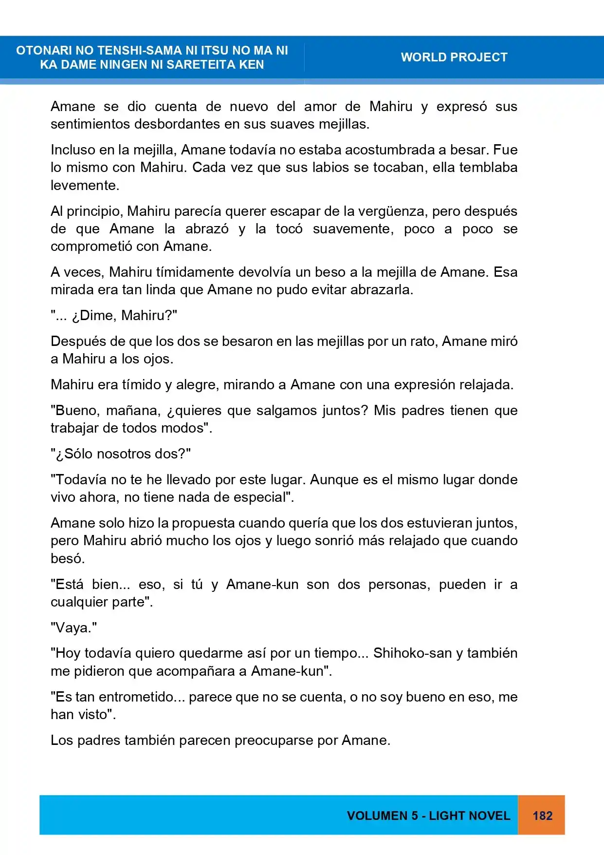 Otonari No Tenshi-sama Ni Itsu No Ma Ni Ka Dame Ningen Ni Sareteita Ken (Novela) - Capítulo 69 - Página 9 - LectorTMOo