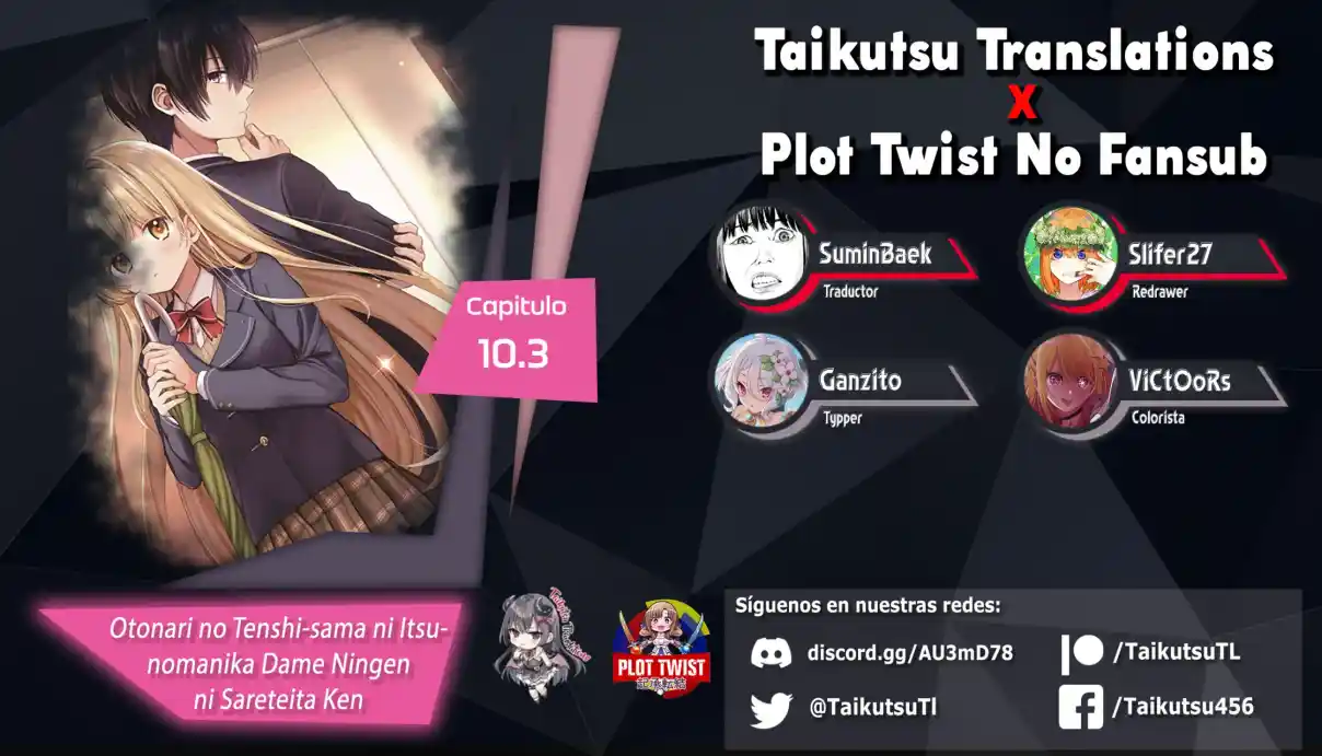 Otonari No Tenshi-sama Ni Itsu No Ma Ni Ka Dame Ningen Ni Sareteita Ken - Capítulo 10.30 - Página 1 - LectorTMOo