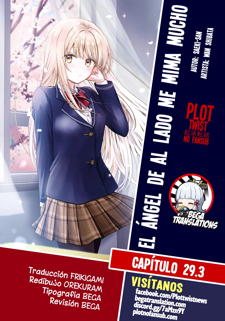 Otonari No Tenshi-sama Ni Itsu No Ma Ni Ka Dame Ningen Ni Sareteita Ken - Capítulo 29.3 - Página 1 - LectorTMOo